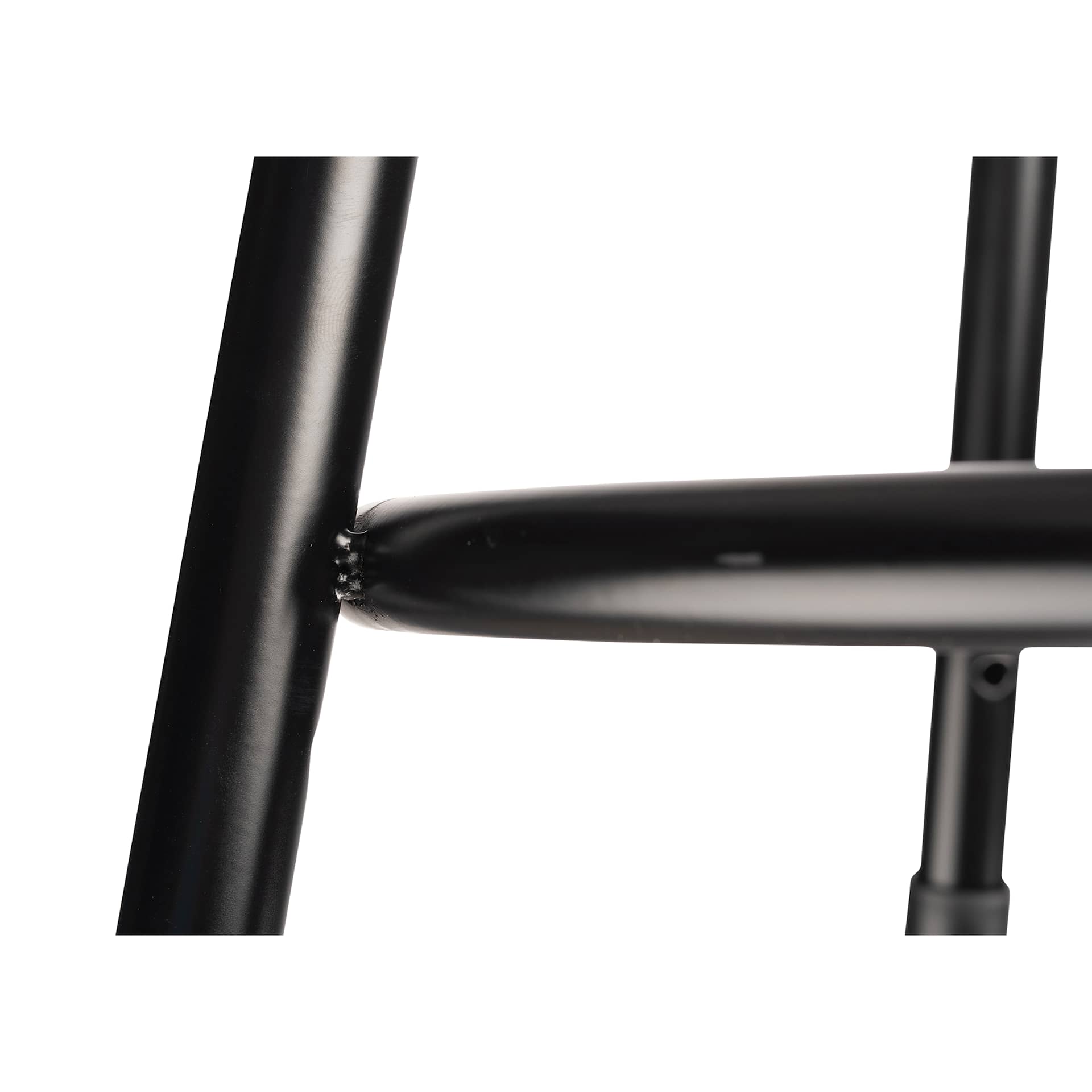 National Public Seating Corp. Adjustable Stool - Without Backrest, Black, 25" to 33", foot ring