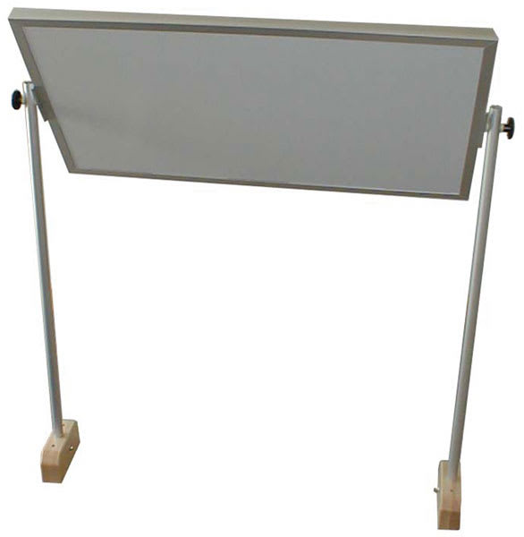 Hann Instructional Mirror - Angled view of mirror stand
