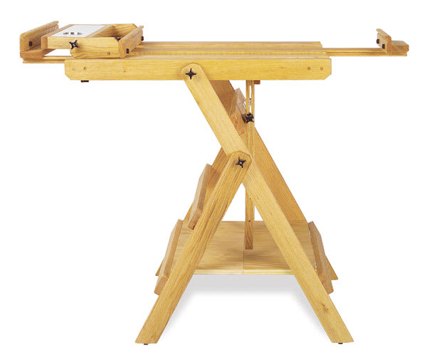 Best Halley Easel - Side view of Easel in horizontal position like a table