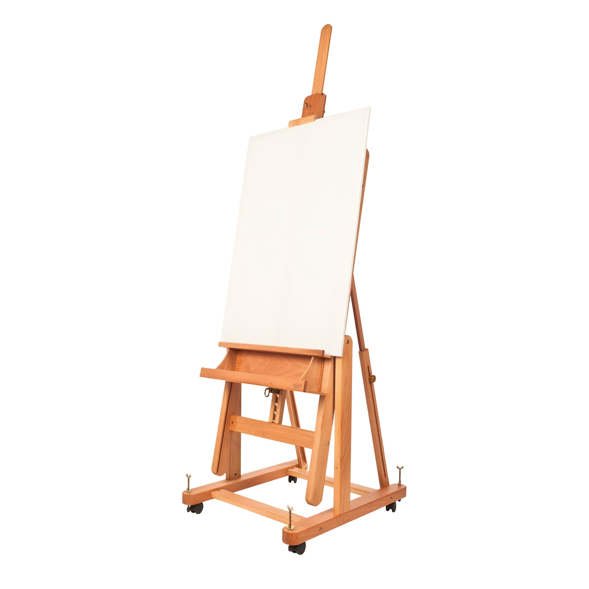 Mabef Convertible Easel M-18, easel with blank canvas