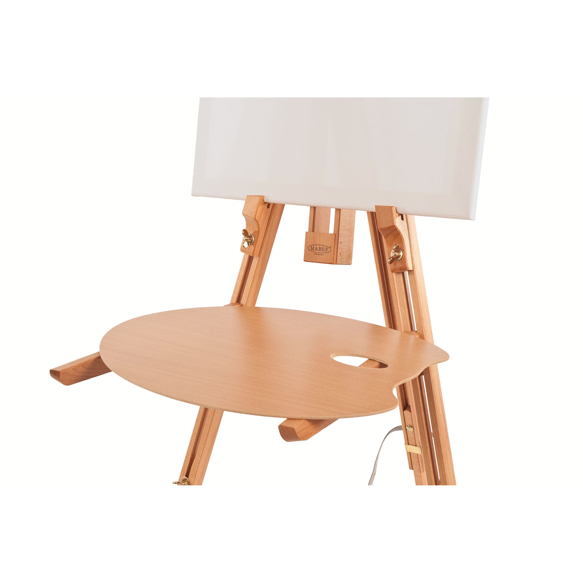 Mabef Field Painting Easel M-27 - shelf bracket with a palette, palette not included