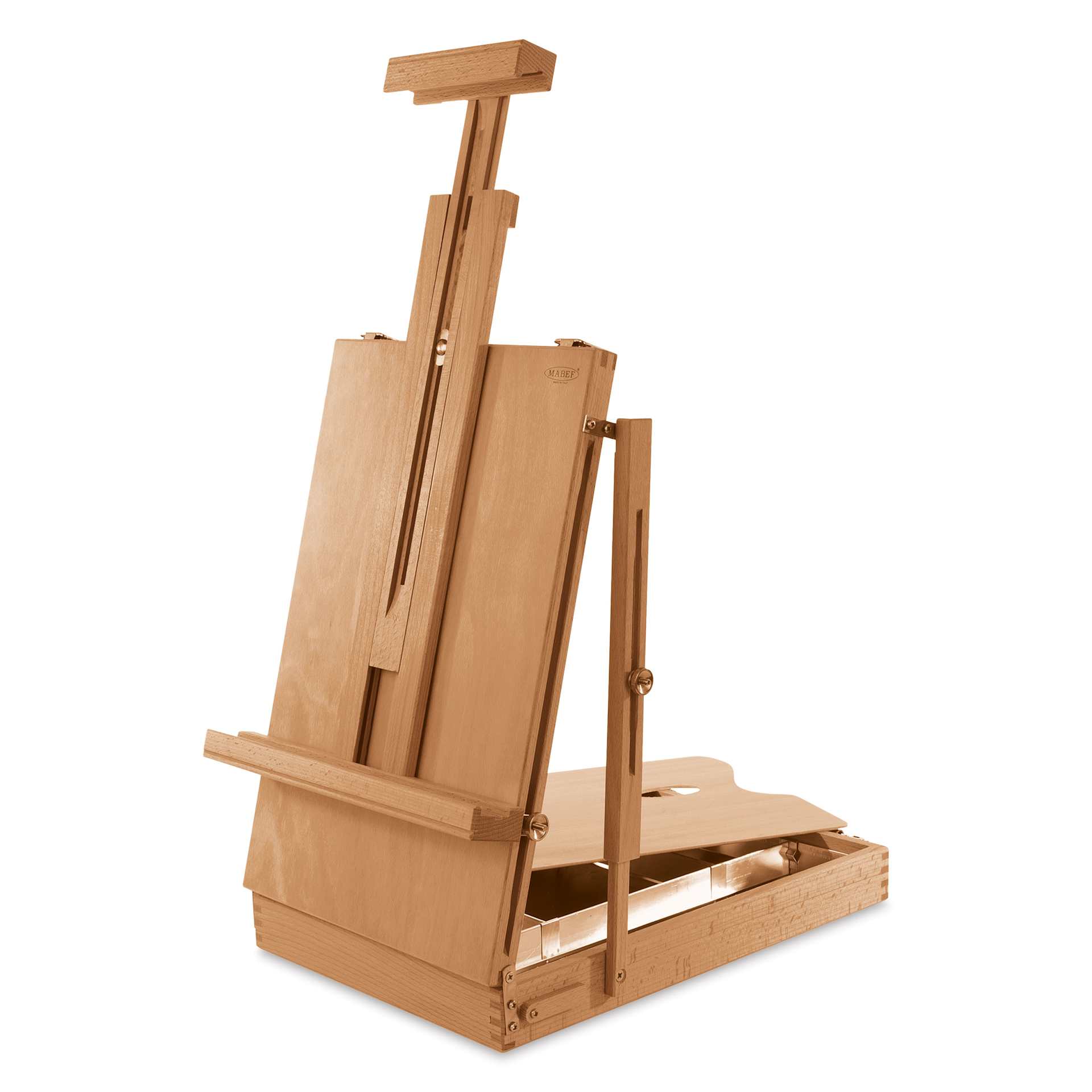 Mabef Sketchbox Table Easel M-24, at an angle