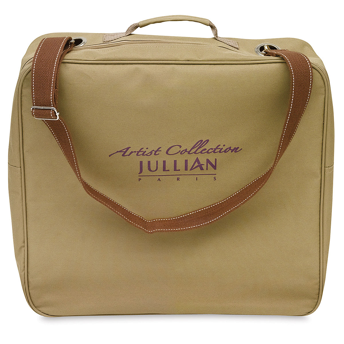 Jullian Deluxe Table Easel - Side view of Cloth Case Jullian Deluxe Table Easel - Side view of Cloth Case