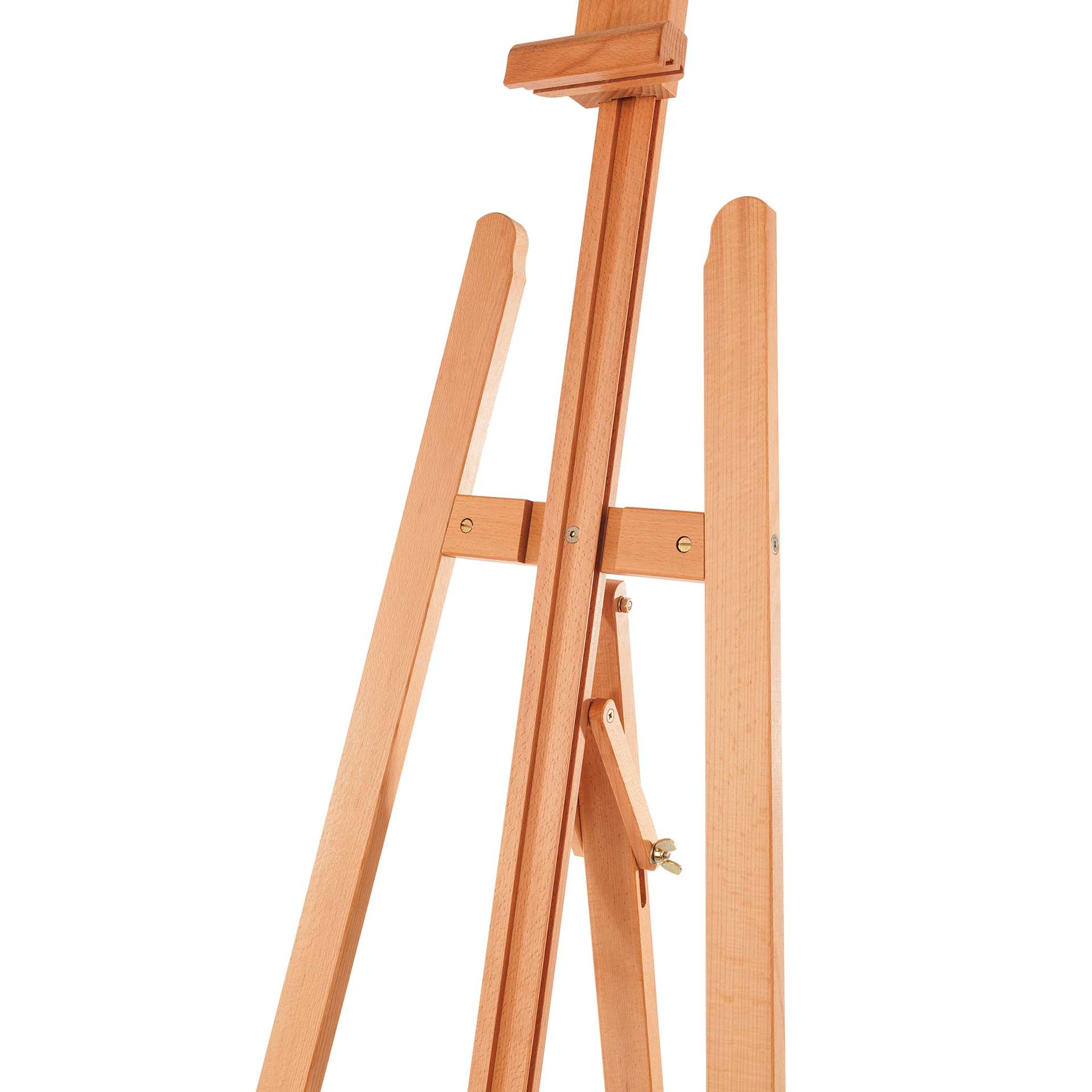 Mabef Lyre Display Easel - Plus, front of easel