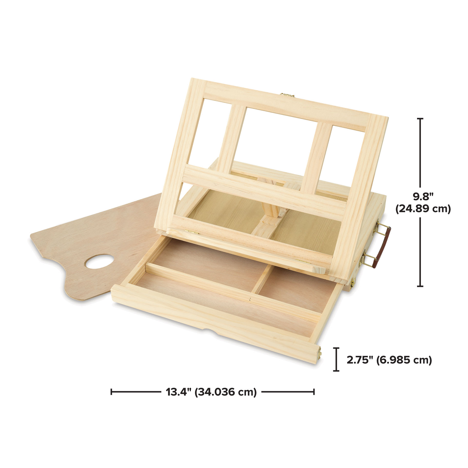 Blick Studio Desk Easel, dimensions