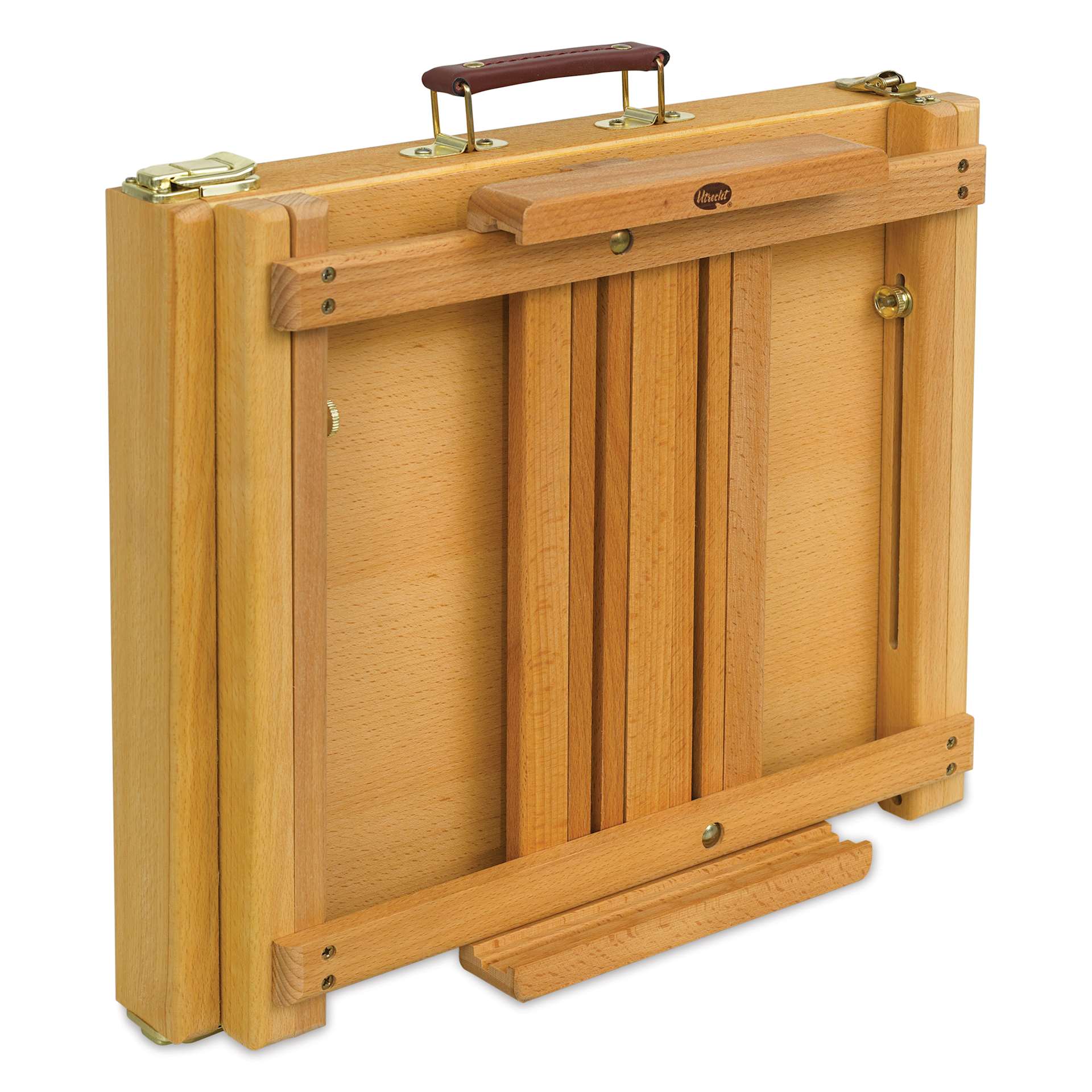 Blick Studio Sketchbox Tabletop Easel by Jullian, closed, back Blick Studio Sketchbox Tabletop Easel by Jullian, closed, back