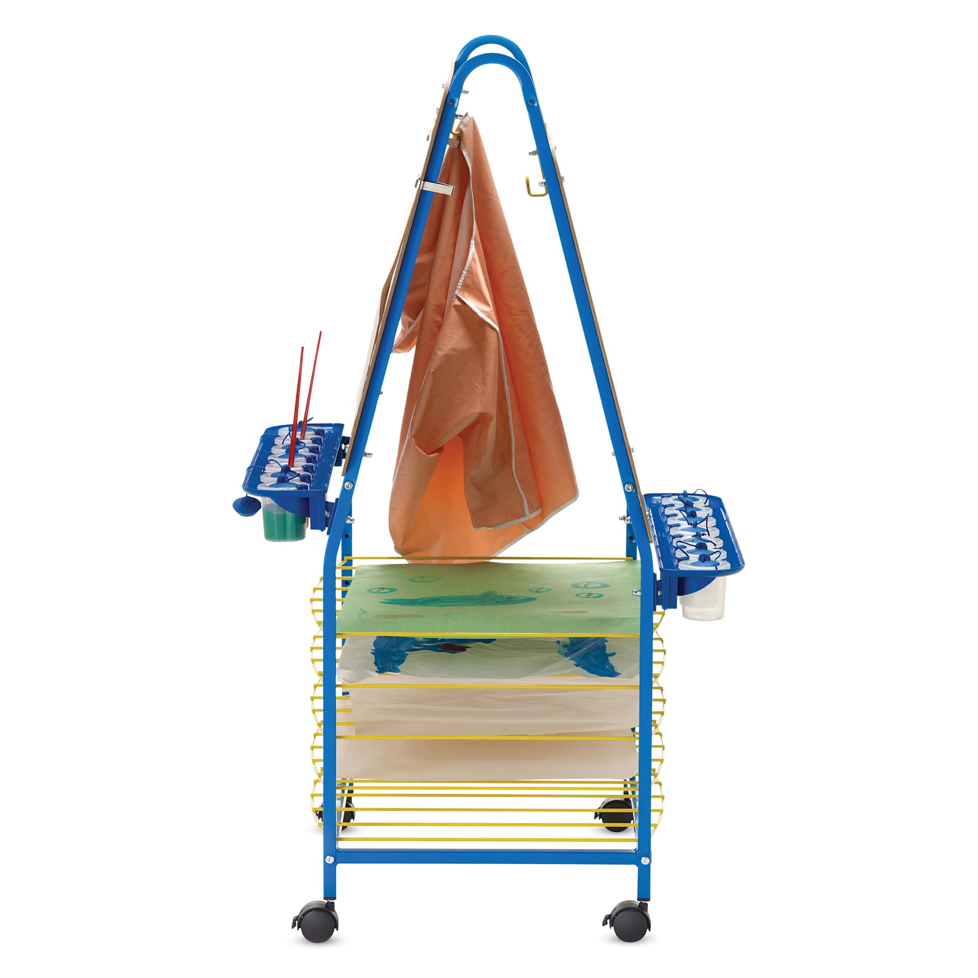 Copernicus Double Sided Art Easel Base Model, side view of easel