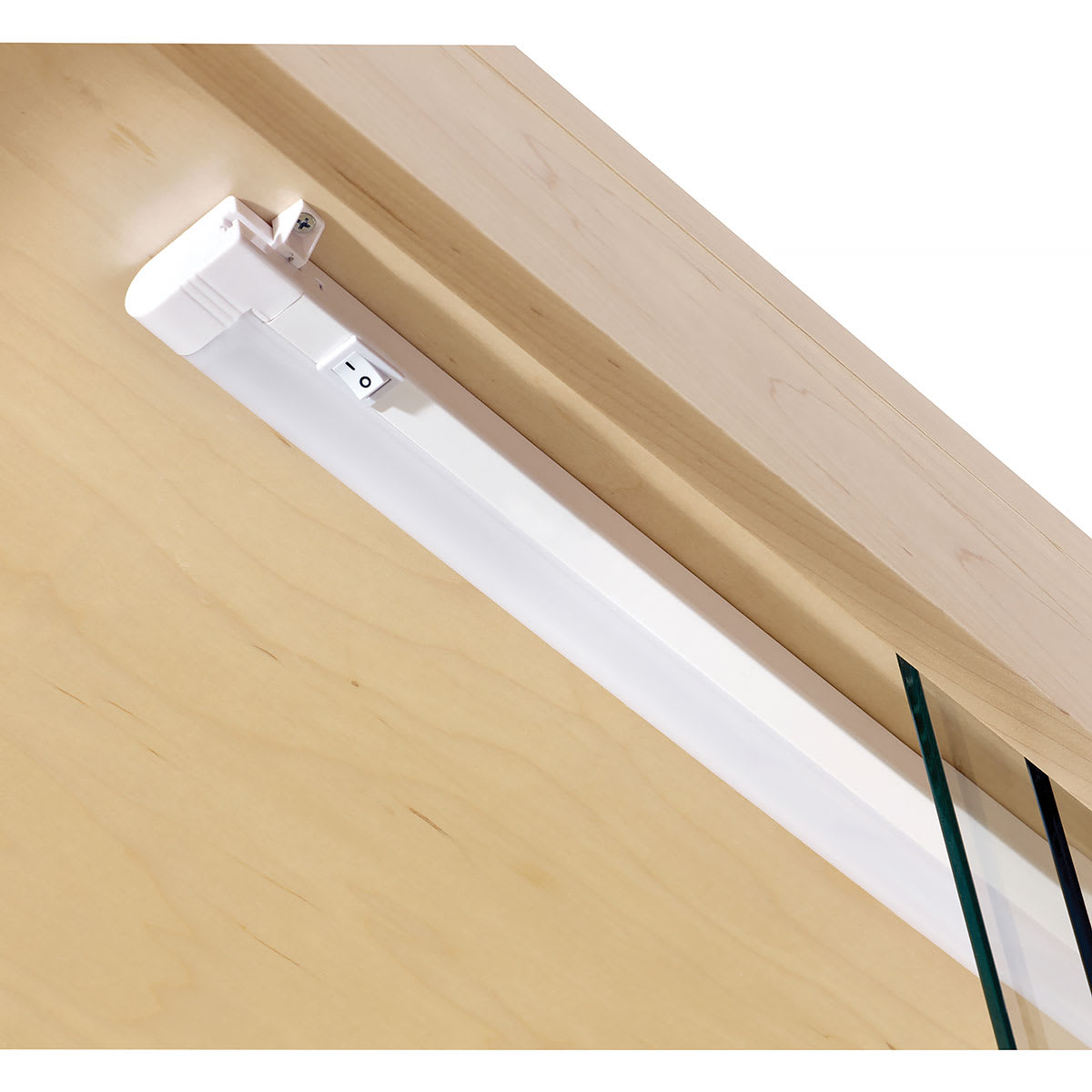 Diversified Spaces Premier Display Cabinet - closeup of mountable light