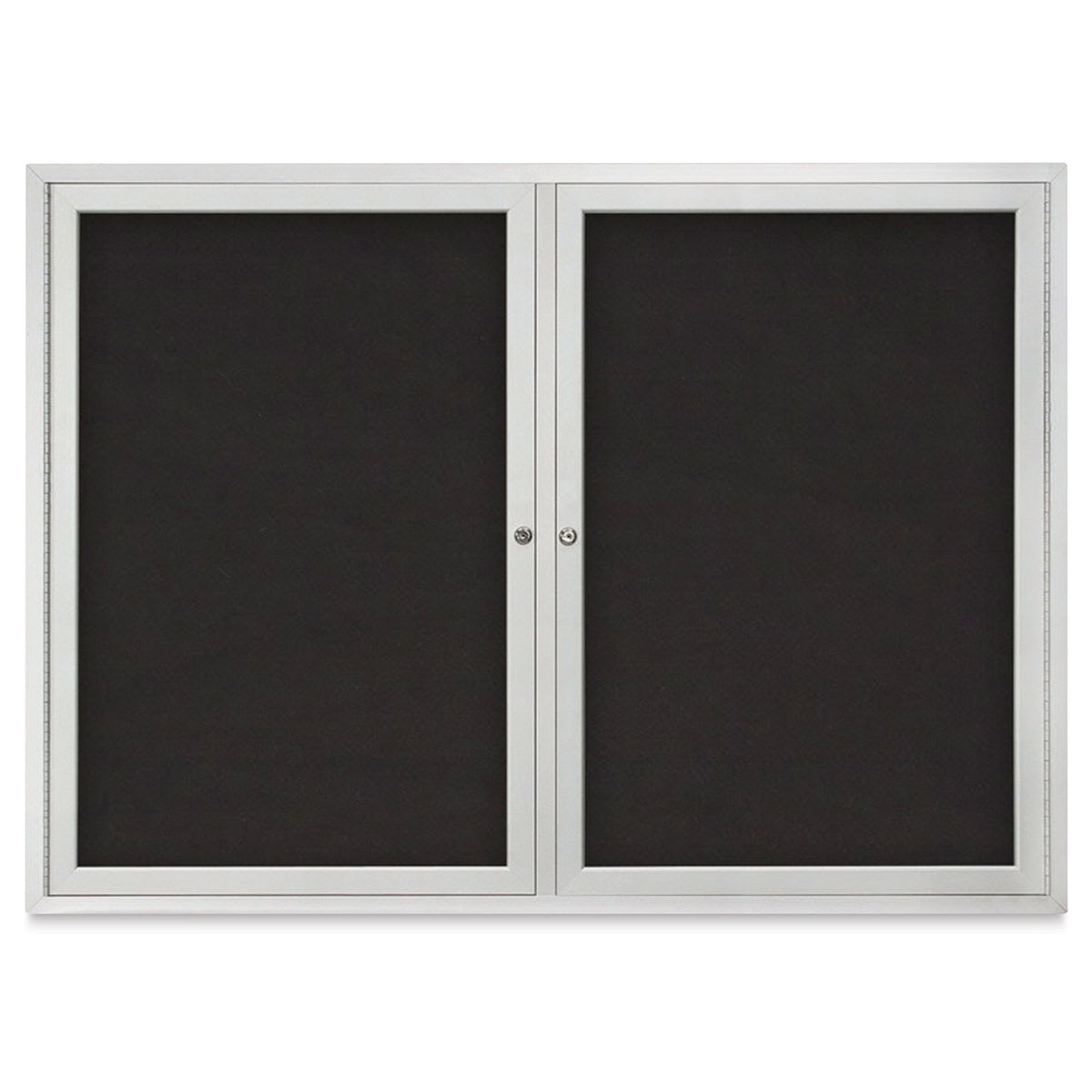 Tac-On Display Board, 2 Door - 42" x 32", Easy Tack/2 Door, Fabric