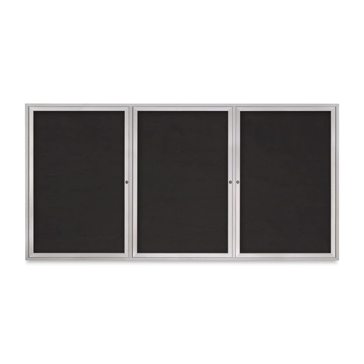 Tac-On Display Board, 3 Door - 96" x 48", Easy Tack/3 Door, Fabric