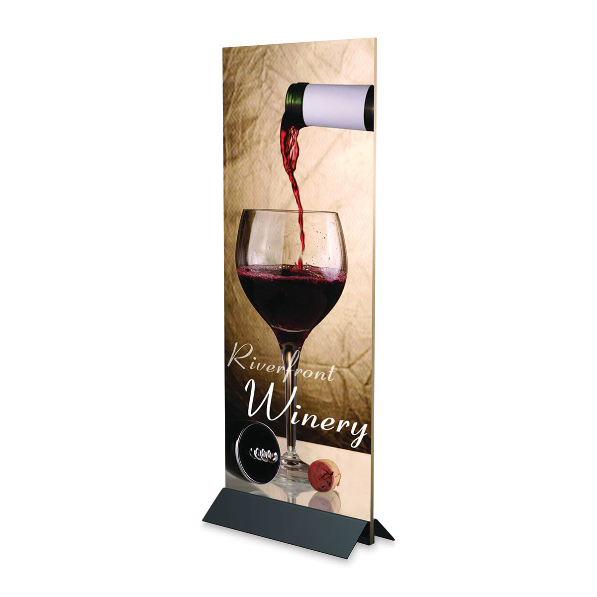 Testrite Mightee Mount Sign Holder Base - 24"