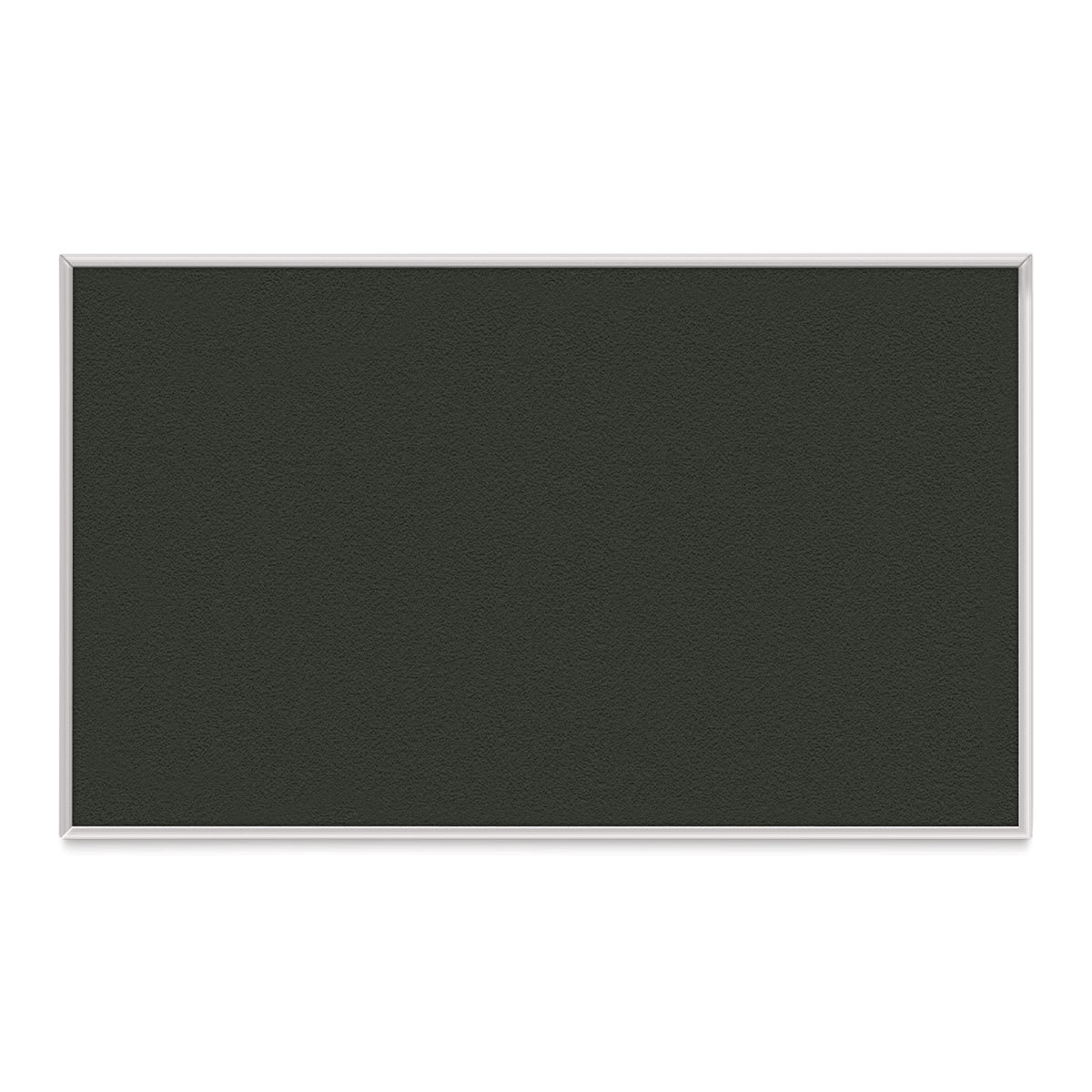 Ghent PremaTak Tackboard - 18" x 24", Ebony, Vinyl, Aluminum Frame