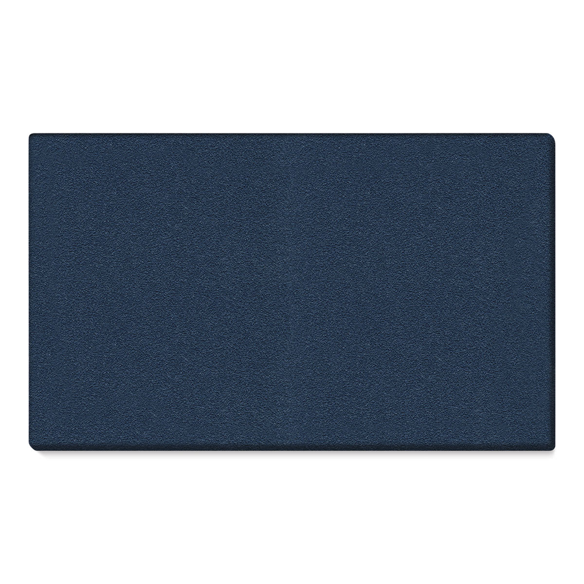 Ghent PremaTak Tackboard - 4 ft x 6 ft, Navy, Vinyl, Wrapped Edge