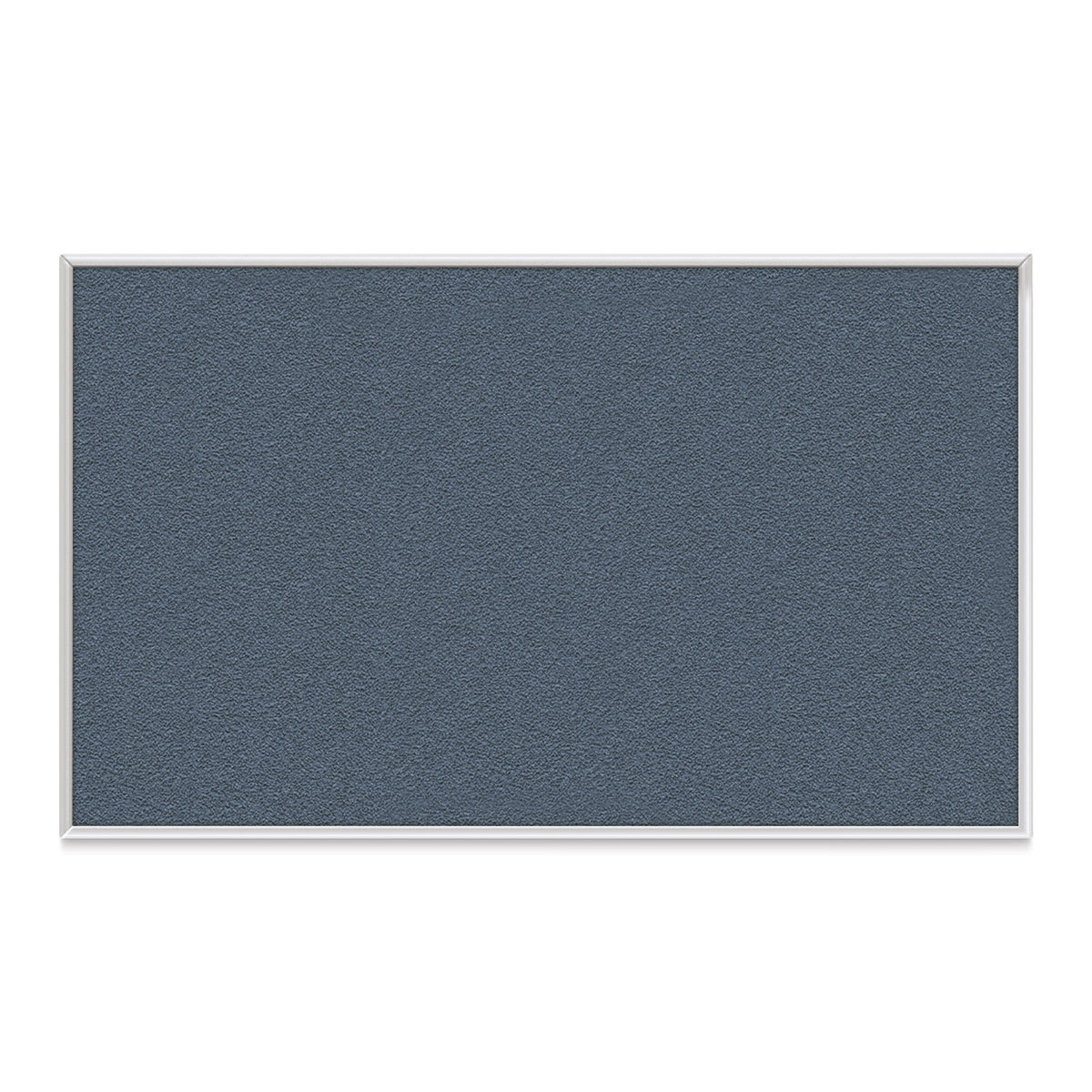Ghent PremaTak Tackboard - 4 ft x 6 ft, Ocean, Vinyl, Aluminum Frame