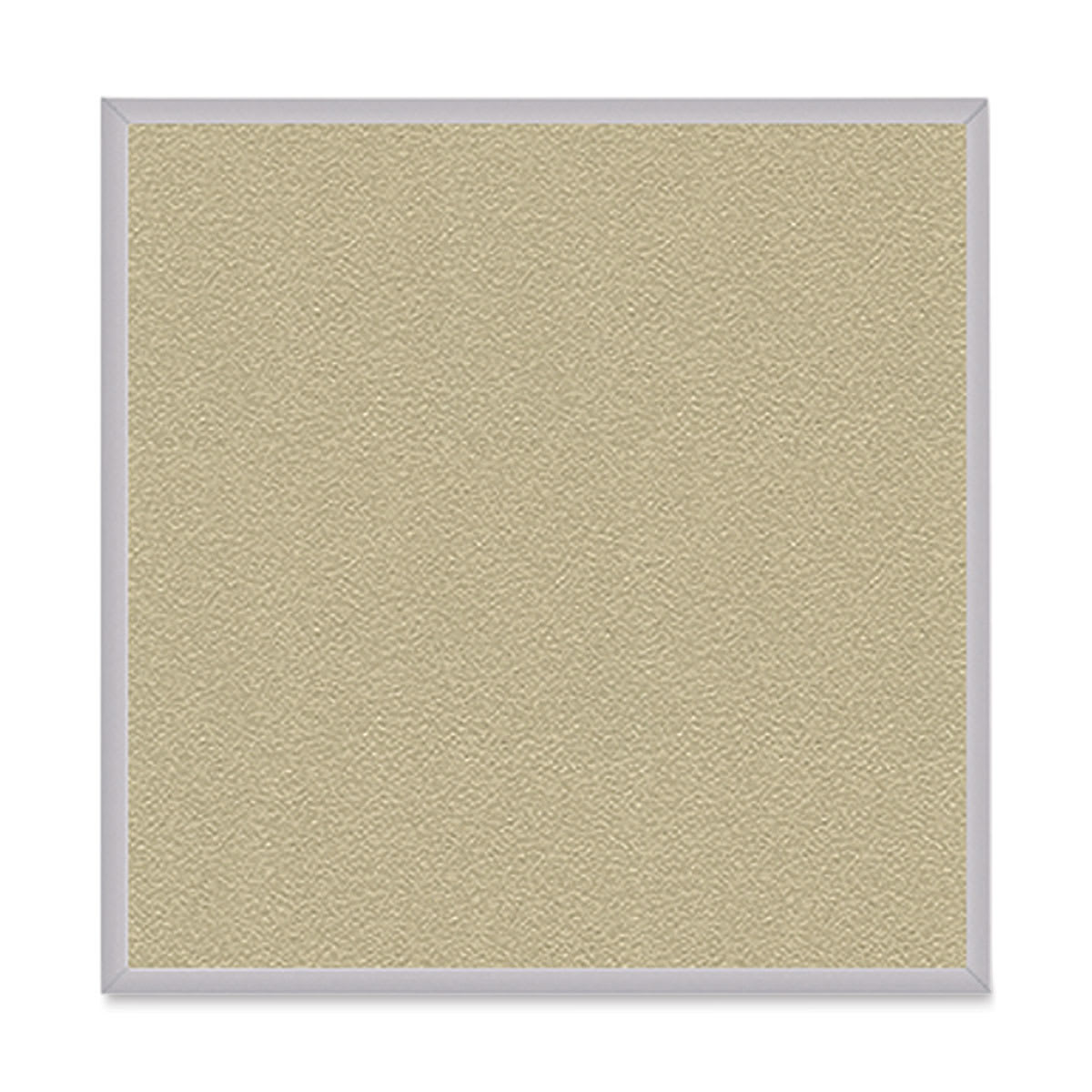 Ghent PremaTak Tackboard - 4 ft x 4 ft, Caramel, Vinyl, Aluminum Frame