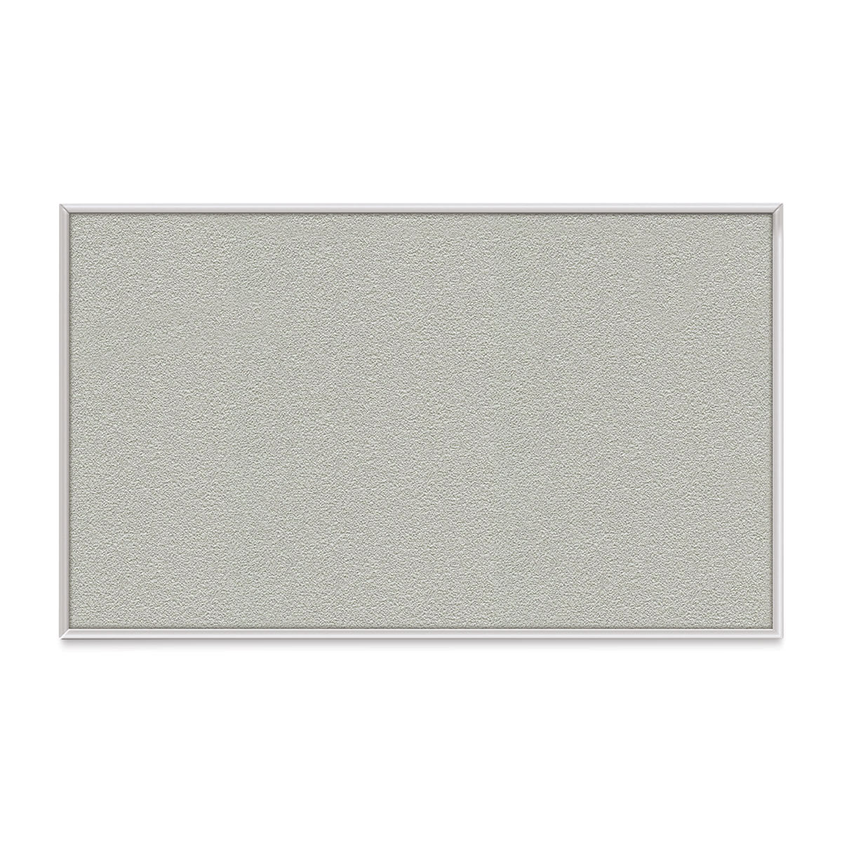 Ghent PremaTak Tackboard - 4 ft x 5 ft, Silver, Vinyl, Aluminum Frame