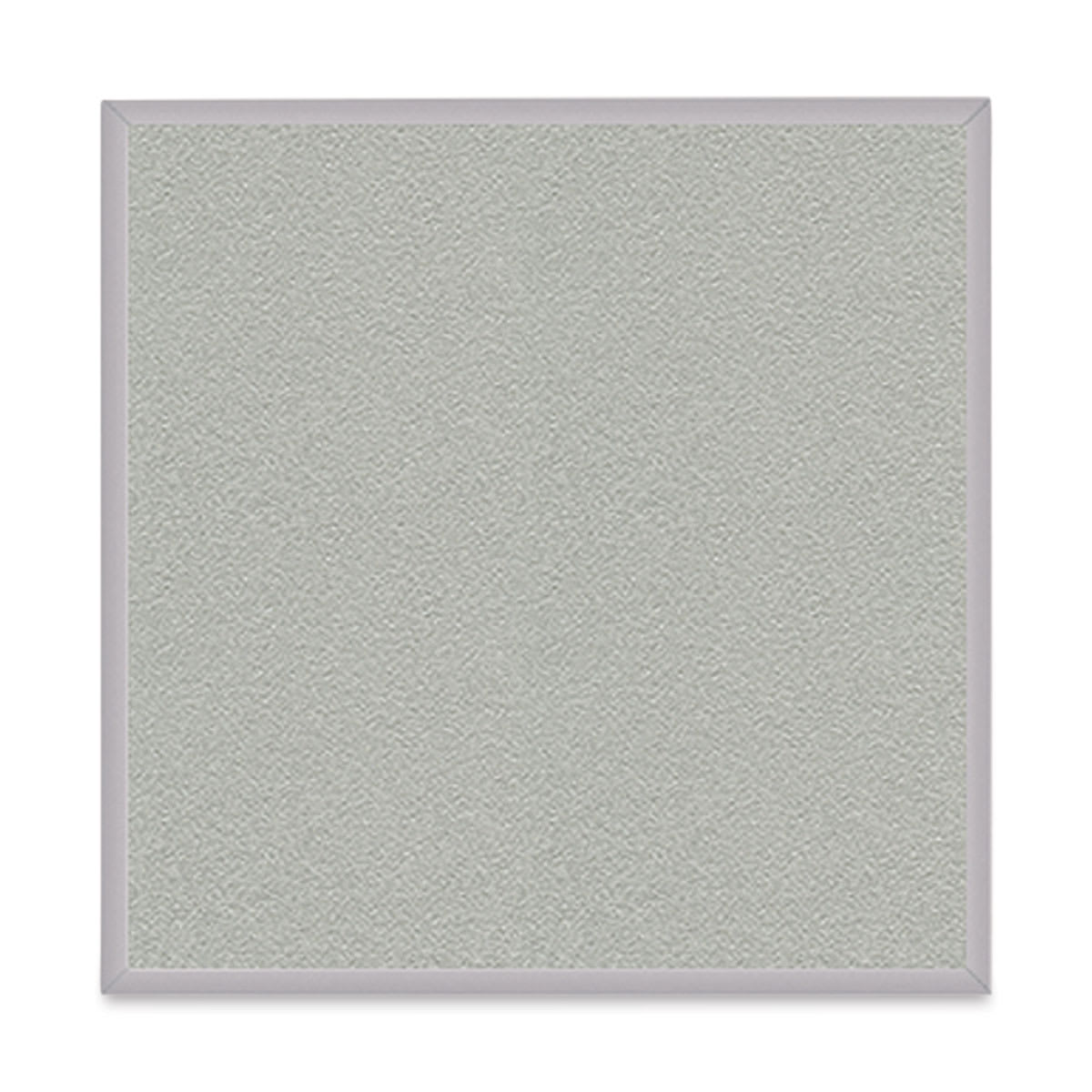 Ghent PremaTak Tackboard - 4 ft x 4 ft, Silver, Vinyl, Aluminum Frame