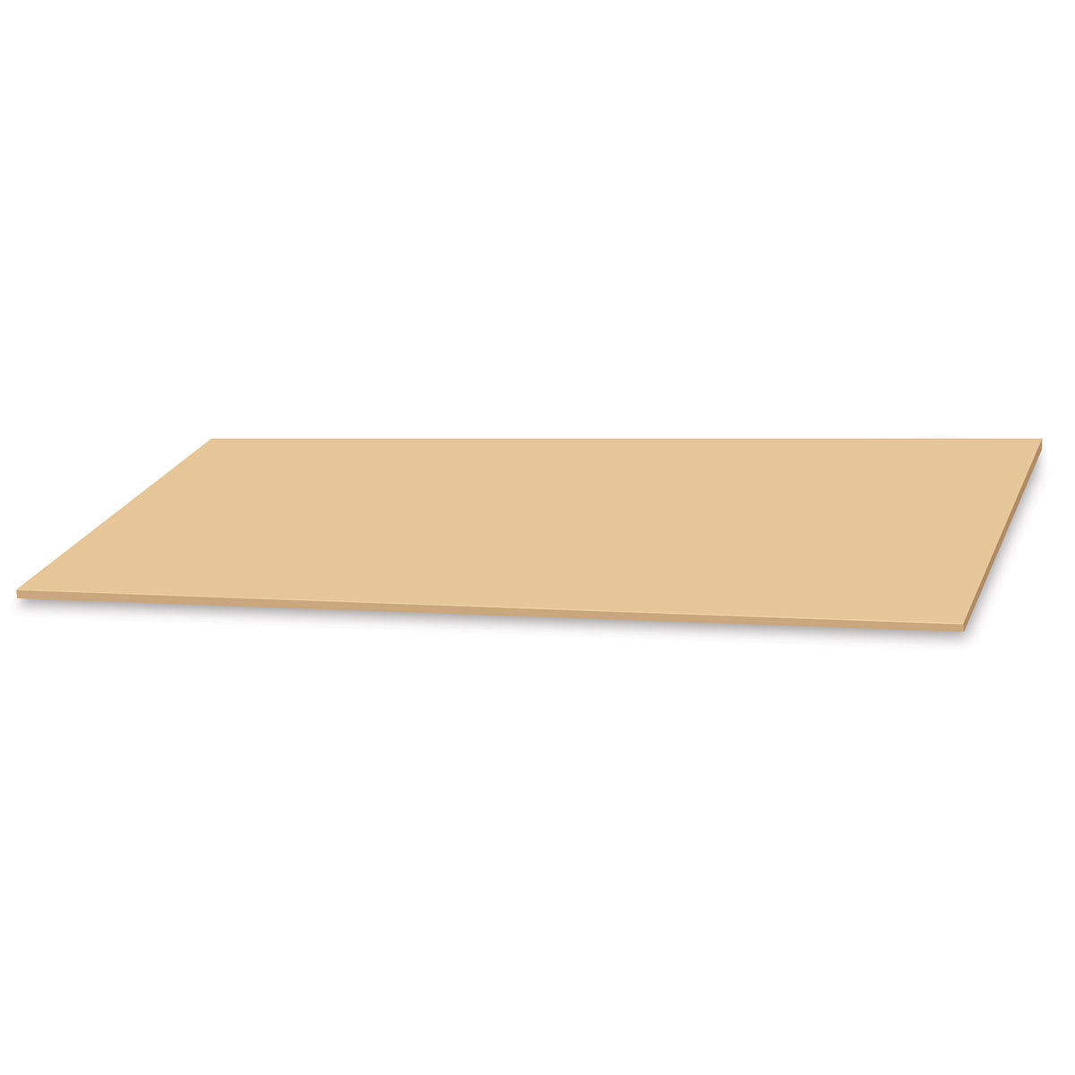 Atlantic Metal Bookcase - 36" x 18", Putty, Extra Shelf