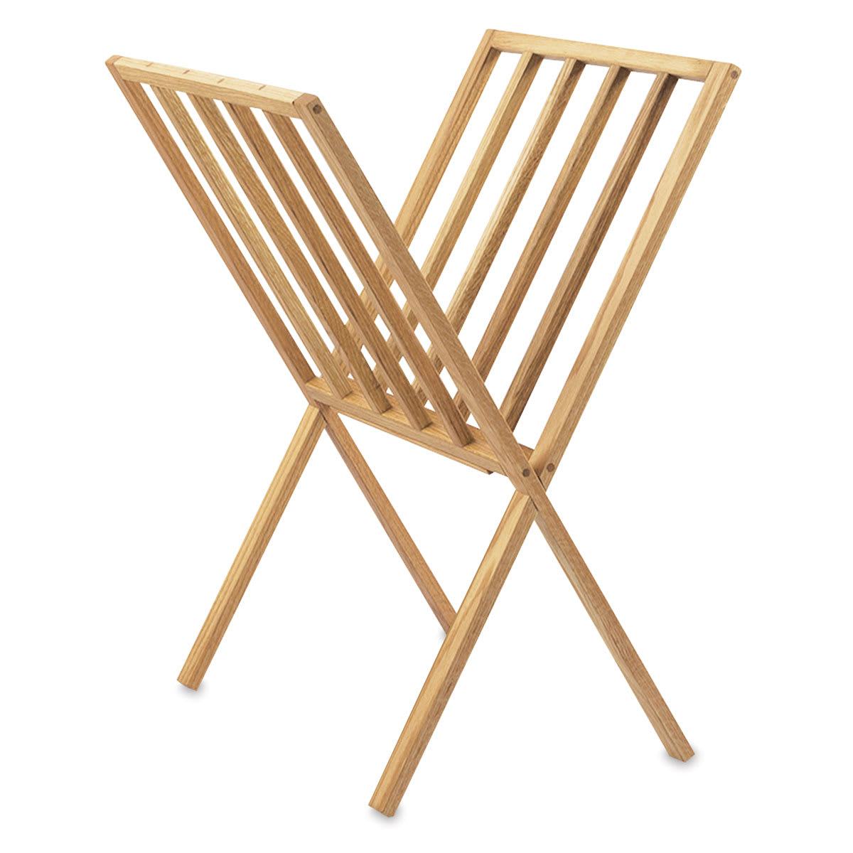 Best Galestio Print Racks - Side view of single open Rack
