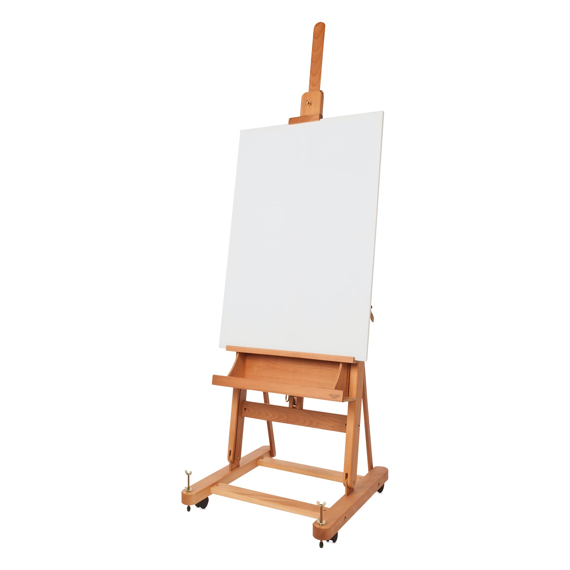 Mabef Artist's Easel M-06 with blank canvas