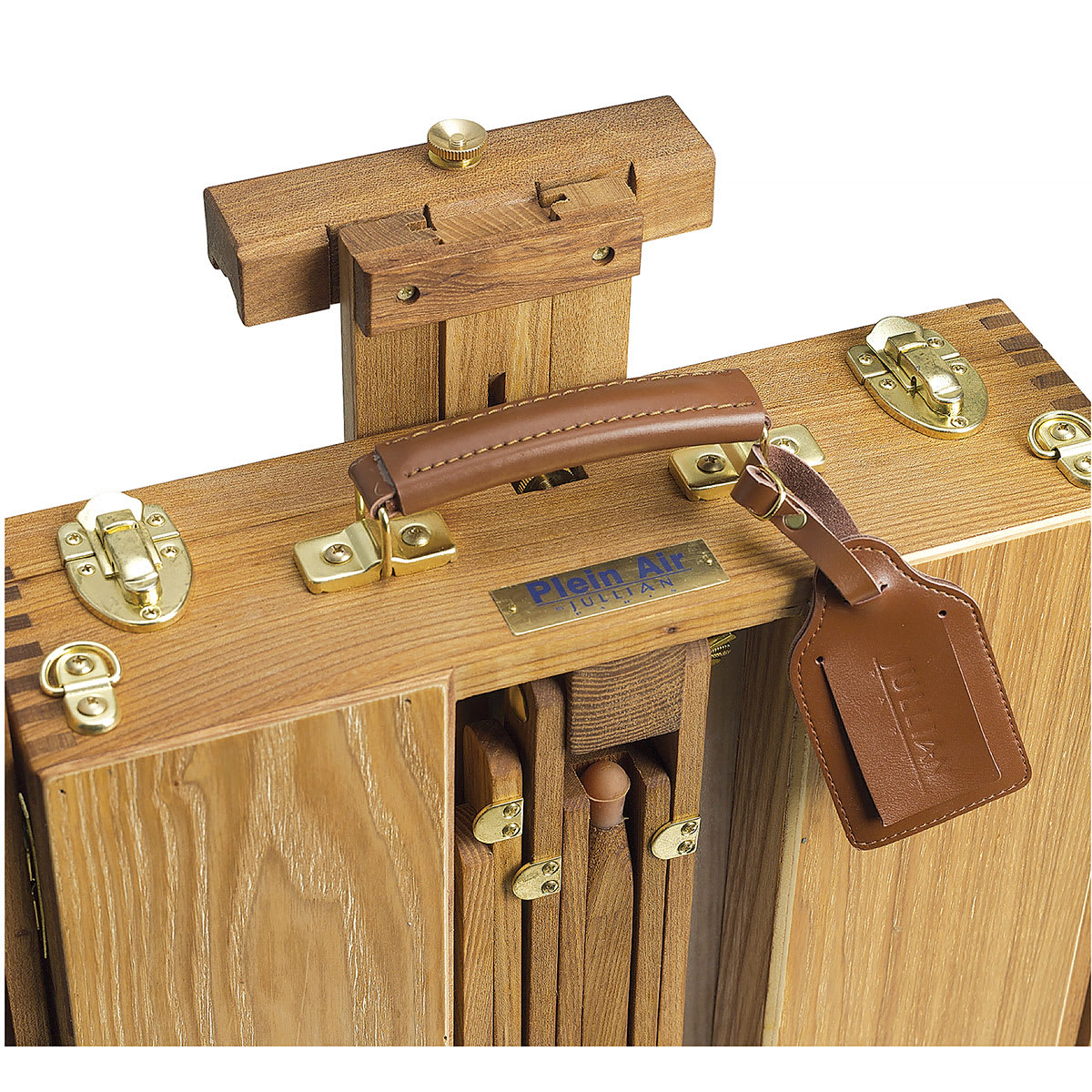 Plein Air Easel by Jullian - Easel, close-up of handle