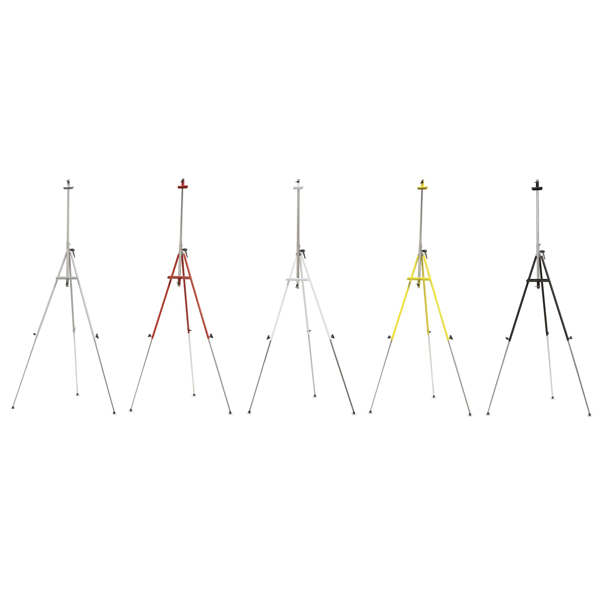 Richeson Italian Steel Tripod Easels in different colors