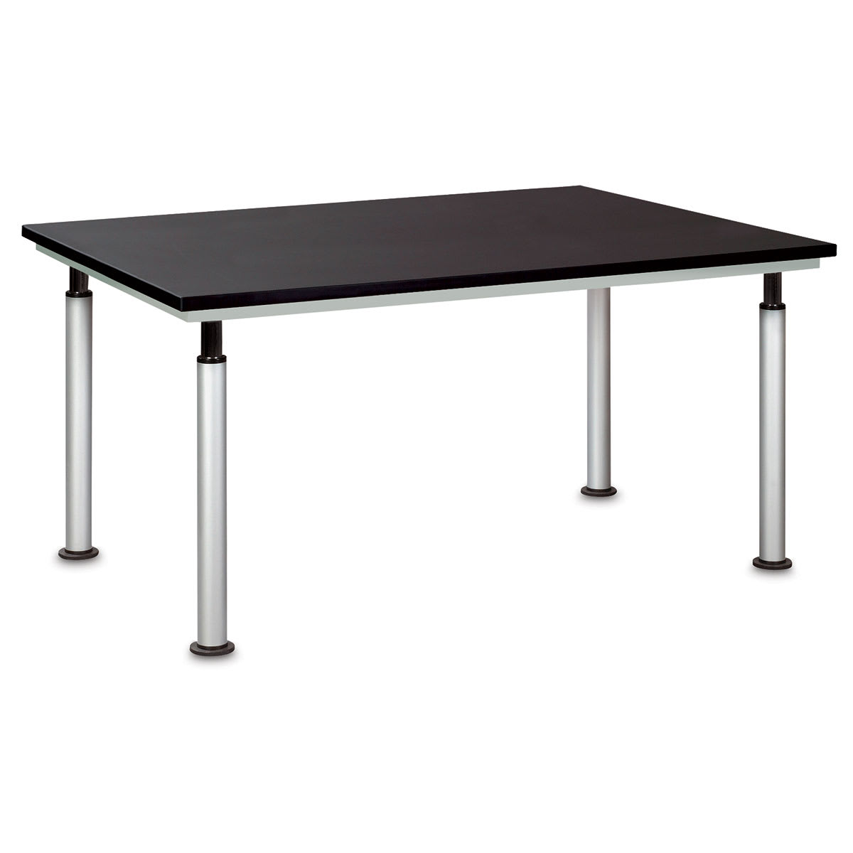 Diversified Spaces Shop-Bilt Adaptable Table - 42", Black Laminate Top
