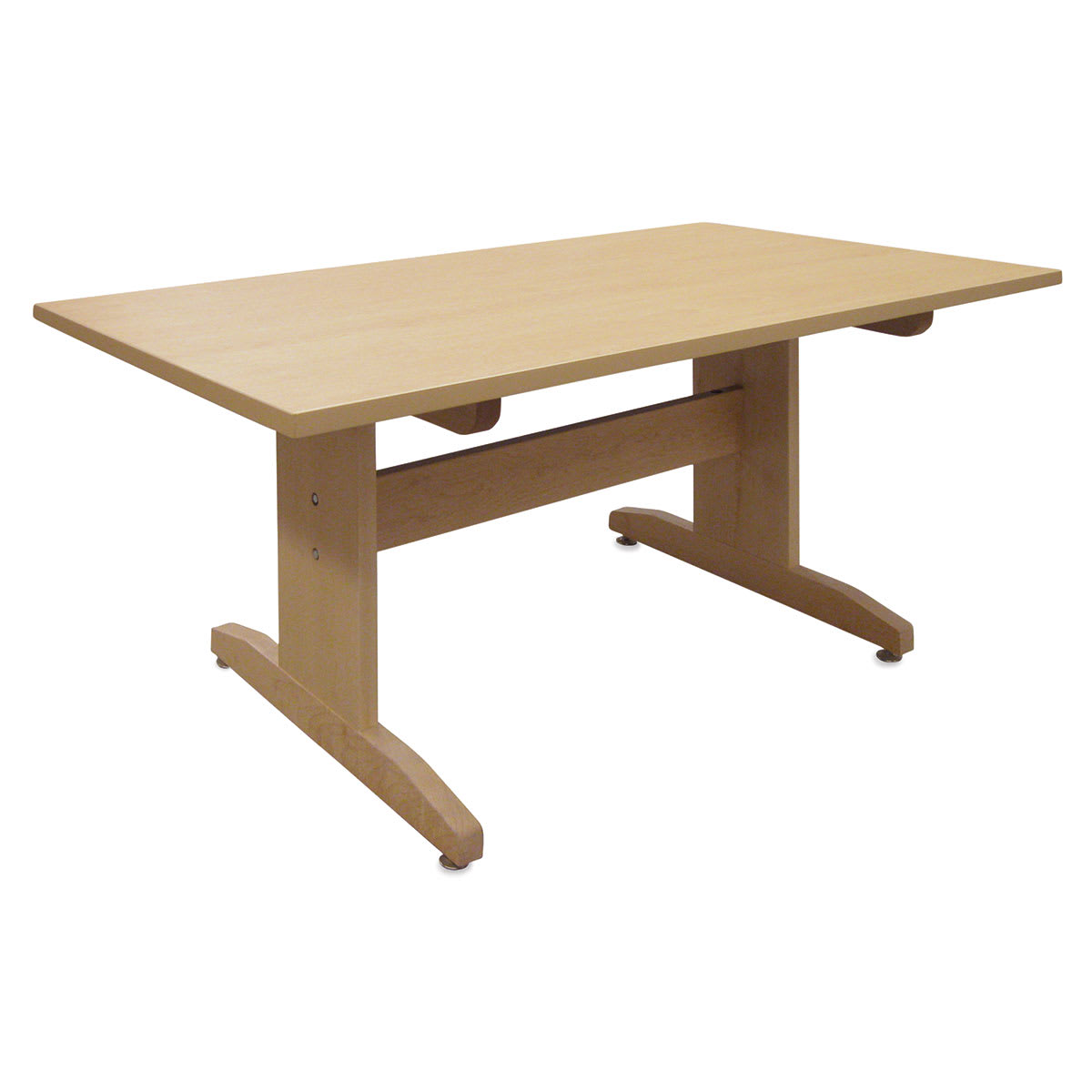 Hann Art Table - 30'' x 30'' x 60'', Rounded Corners, High Pressure Laminate Top