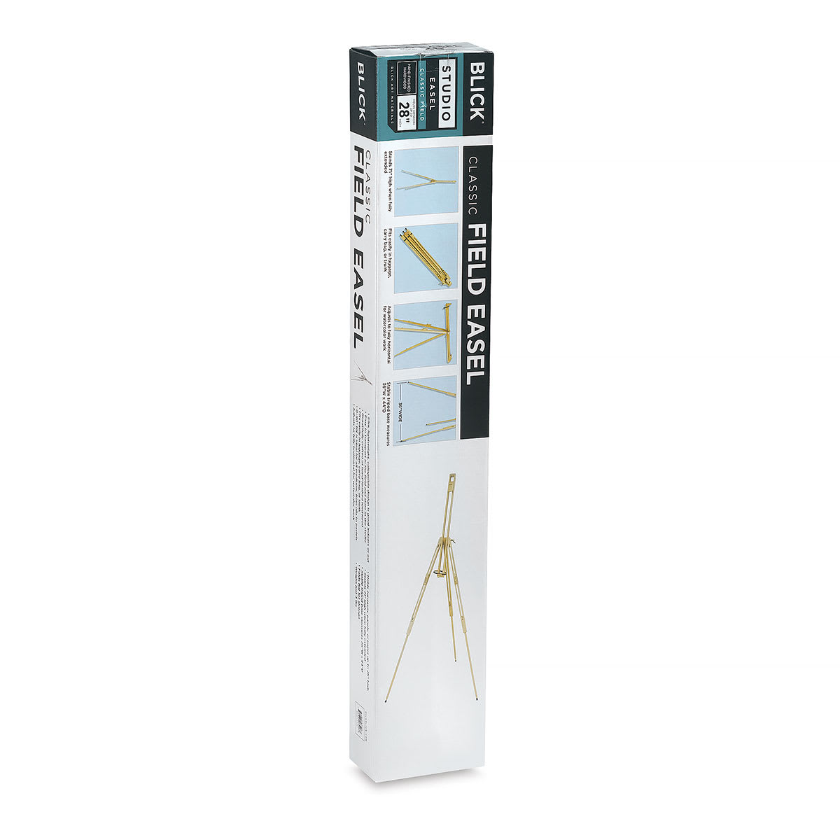 Blick Studio Classic Field Easel, in packaging