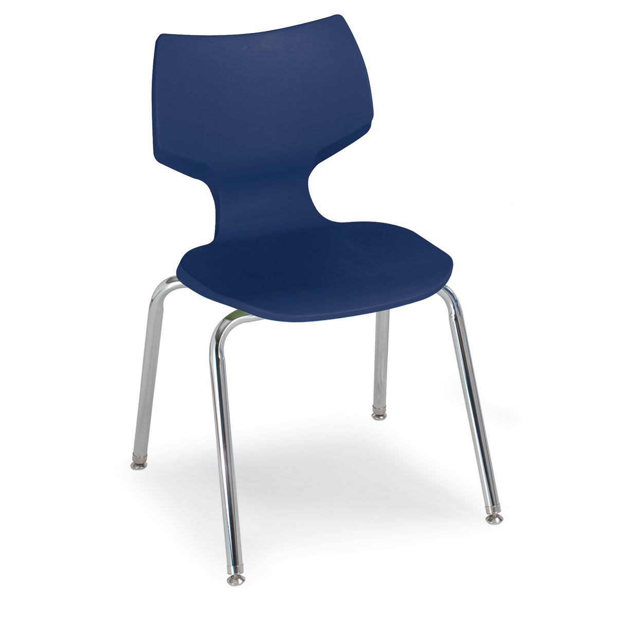 Smith System Flavors Stack Chair - 18", Navy