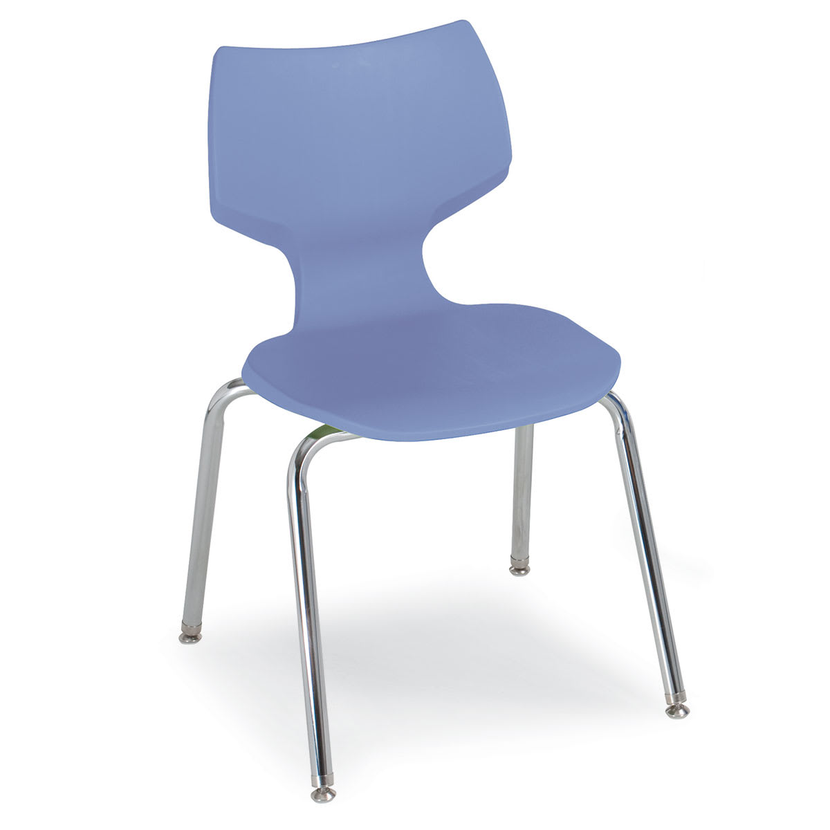 Smith System Flavors Stack Chair - 18", Blueberry