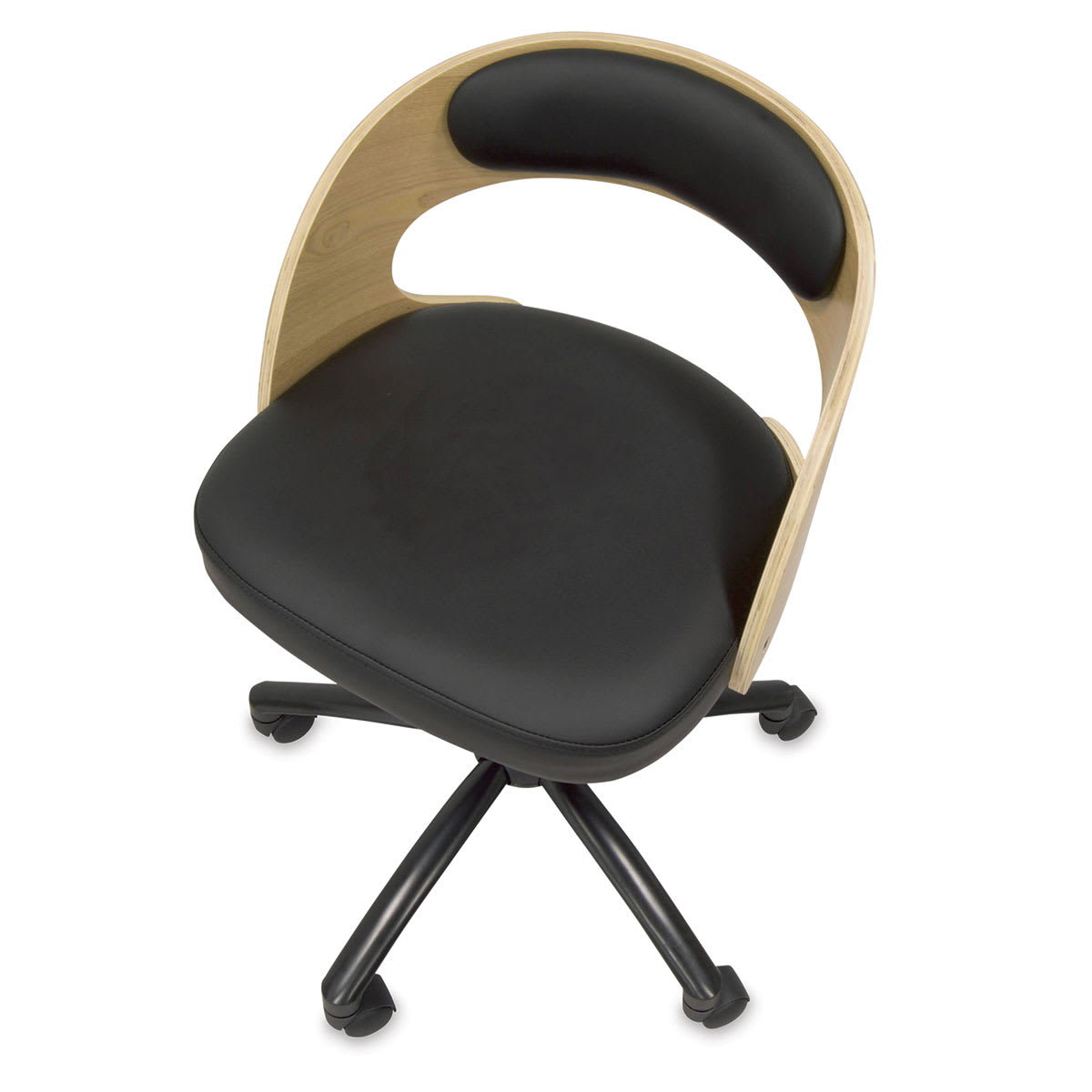 Studio Designs Ashwood Chair - Top view of chair showing cushioned seat and back Studio Designs Ashwood Chair - Top view of chair showing cushioned seat and back