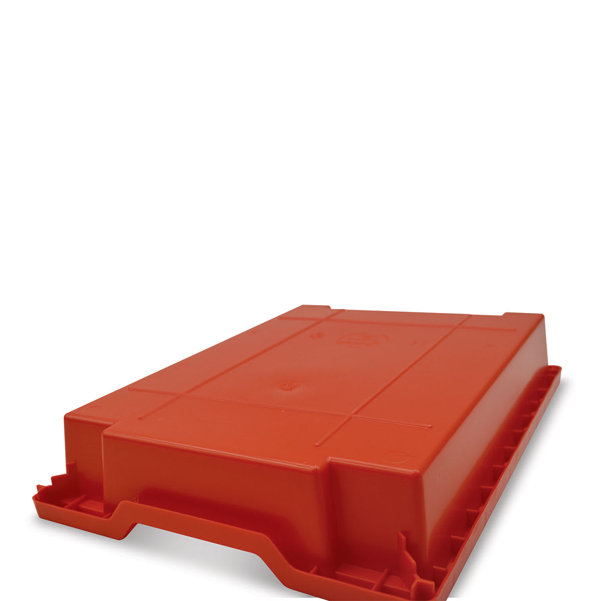 Gratnells Trays and Accessories - Shallow Trays F1, Flame Red - underside of tray