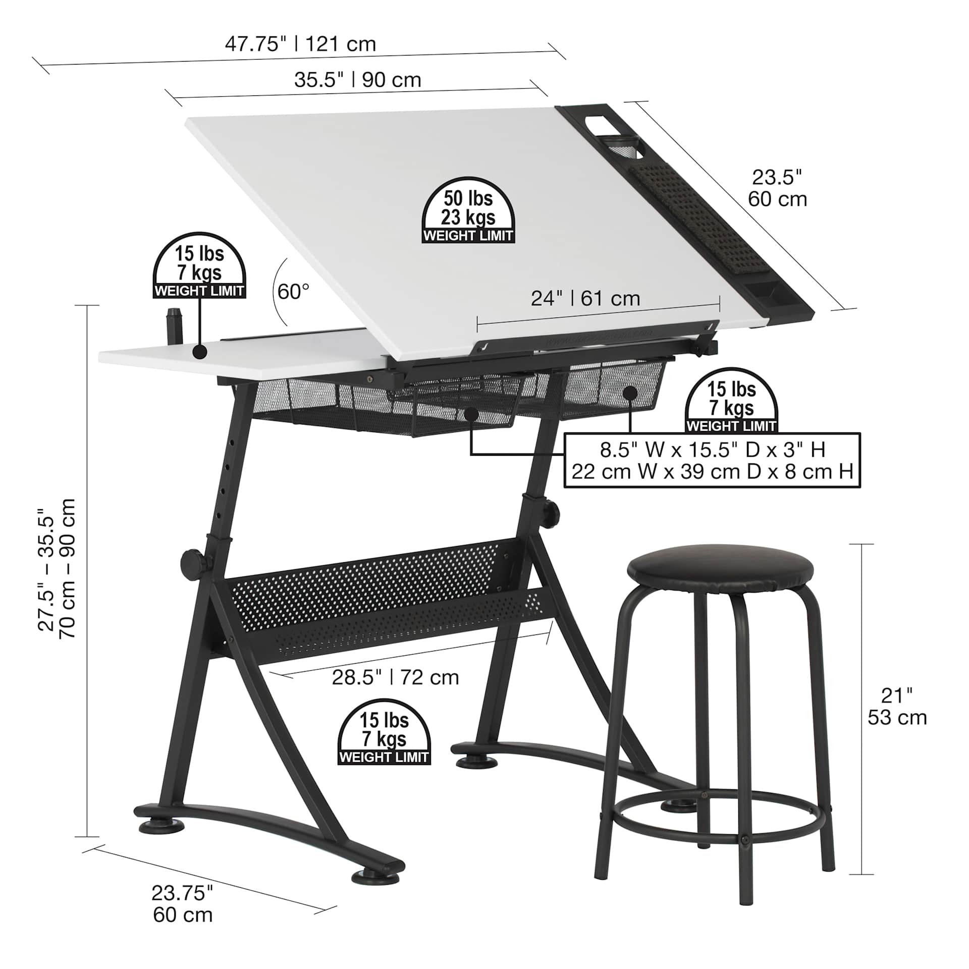 Studio Designs Fusion Center with dimensions Studio Designs Fusion Center with dimensions