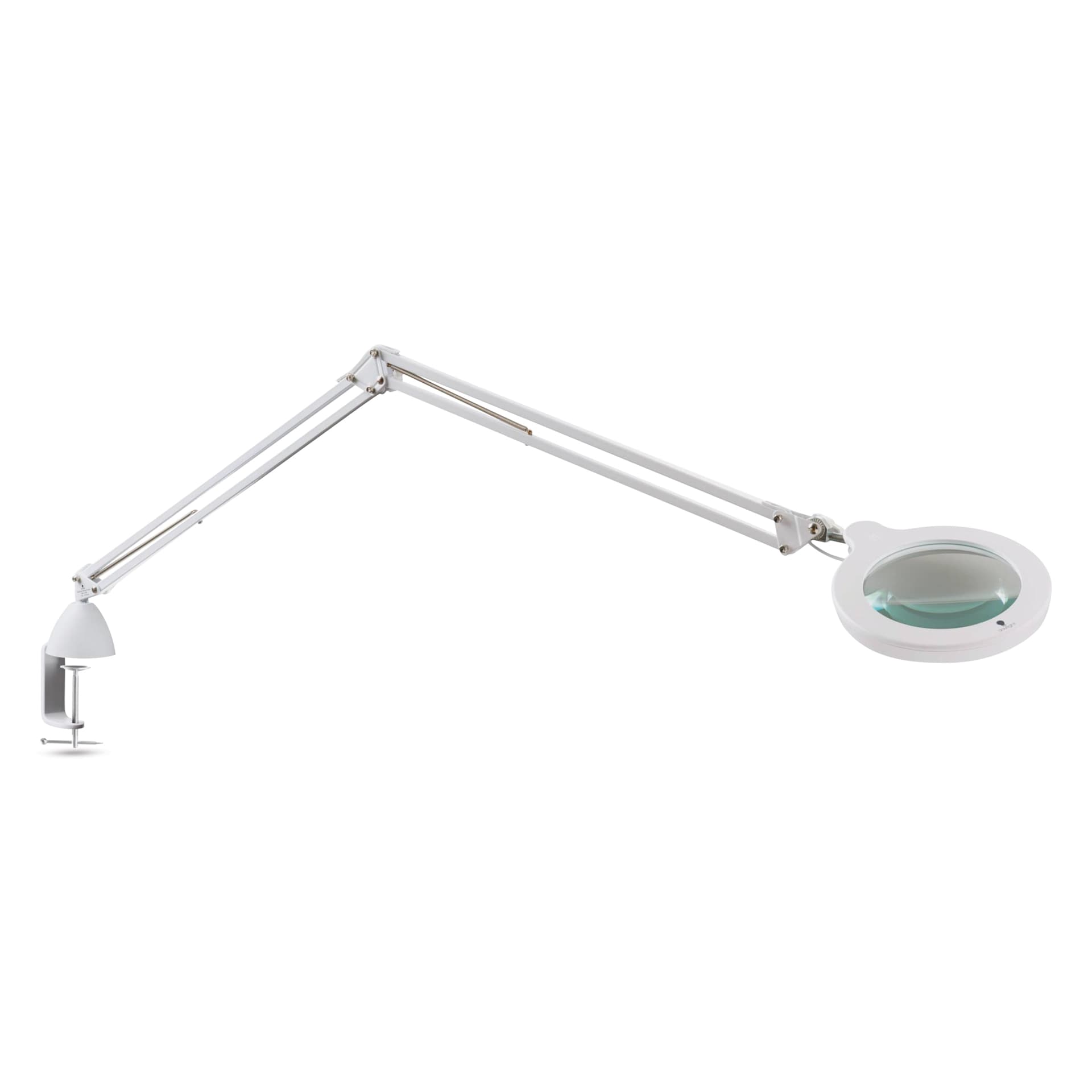 Daylight Naturalight - LED Magnifying Lamp arm bent at 120 degree angle Daylight Naturalight - LED Magnifying Lamp arm bent at 120 degree angle