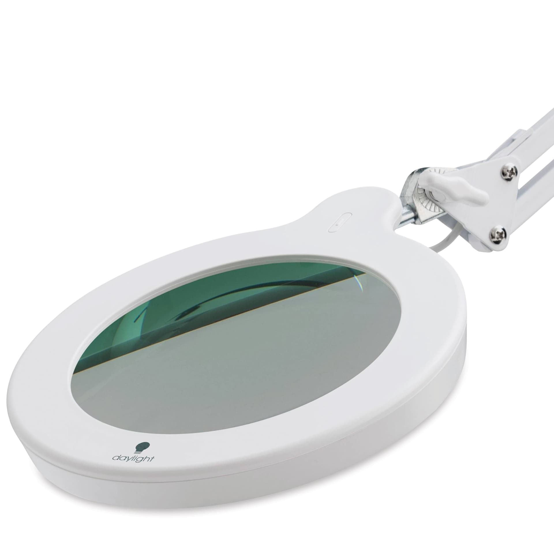 Daylight Naturalight - LED Magnifying Lamp close-up of magnifier Daylight Naturalight - LED Magnifying Lamp close-up of magnifier