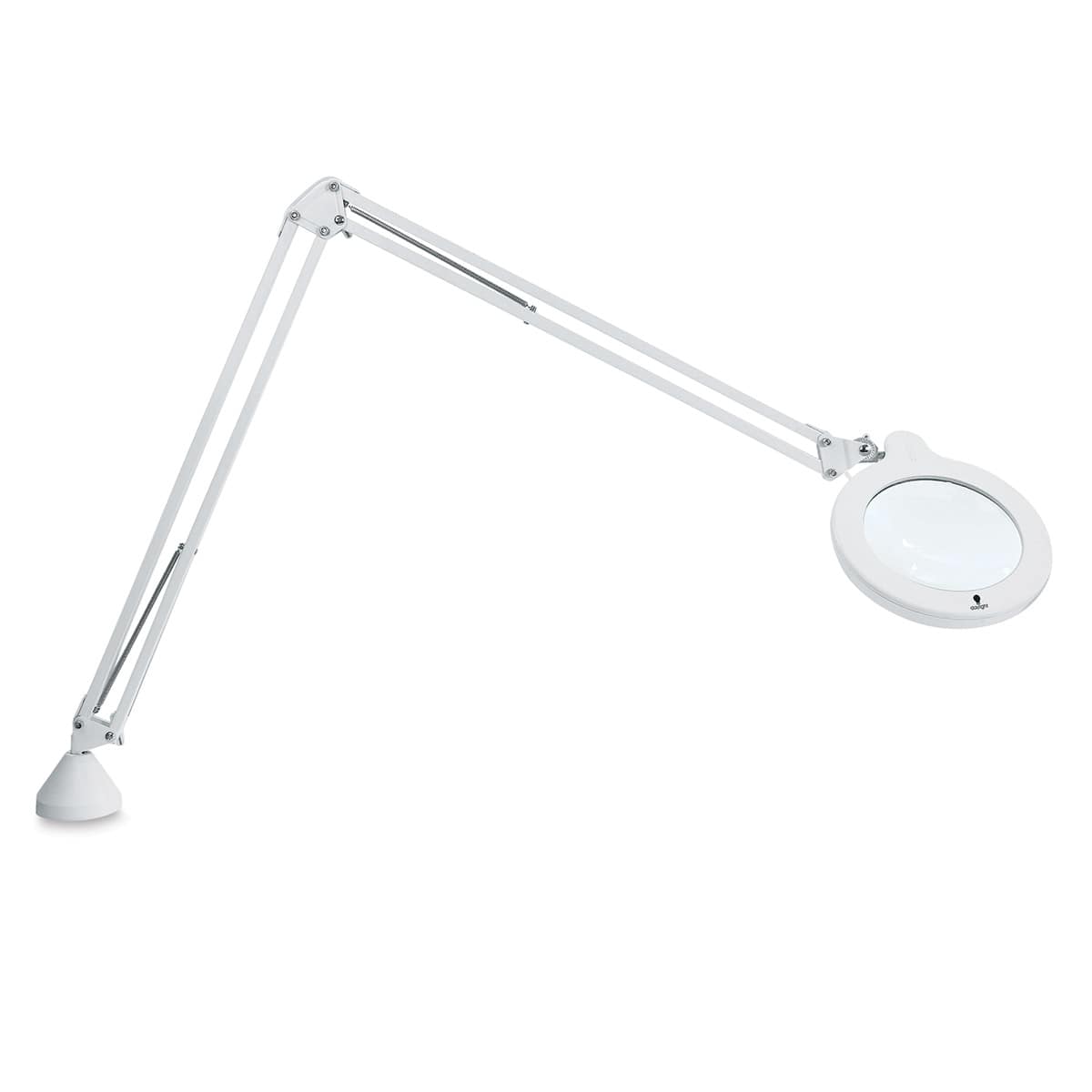 Daylight Naturalight LED MAG Lamp S - Side view of magnifying lamp Daylight Naturalight LED MAG Lamp S - Side view of magnifying lamp