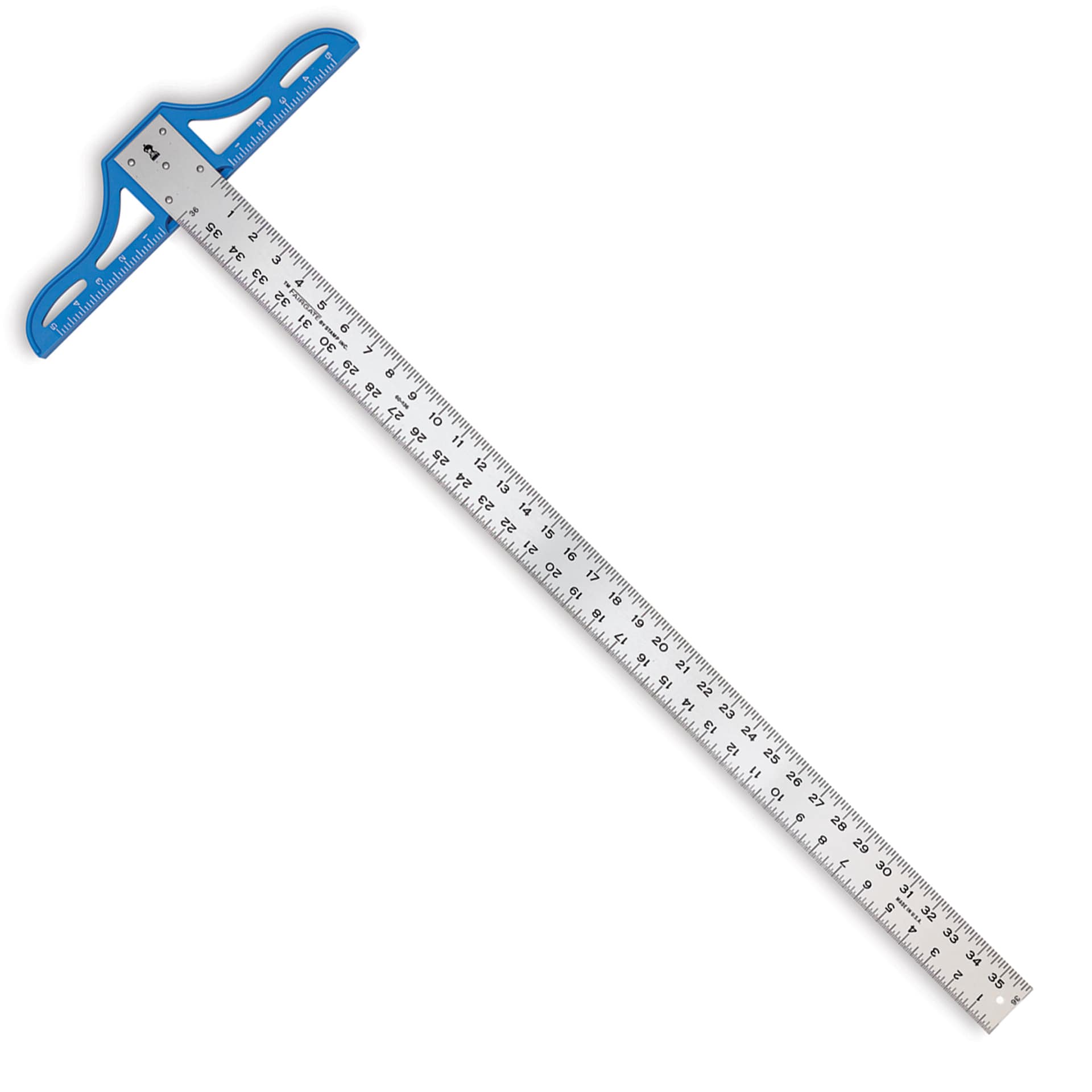 Fairgate Aluminum T-Square - 36" (angled view)