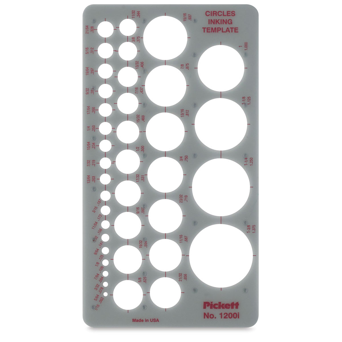 Chartpak Circles Template Chartpak Circles Template