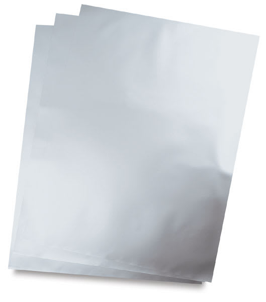 Grafix Metallized Dura-Lar - 3 Silver sheets shown Grafix Metallized Dura-Lar - 3 Silver sheets shown