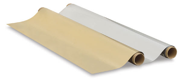 Grafix Metallized Dura-Lar - Slightly unrolled and angled Gold and Silver Rolls Grafix Metallized Dura-Lar - Slightly unrolled and angled Gold and Silver Rolls