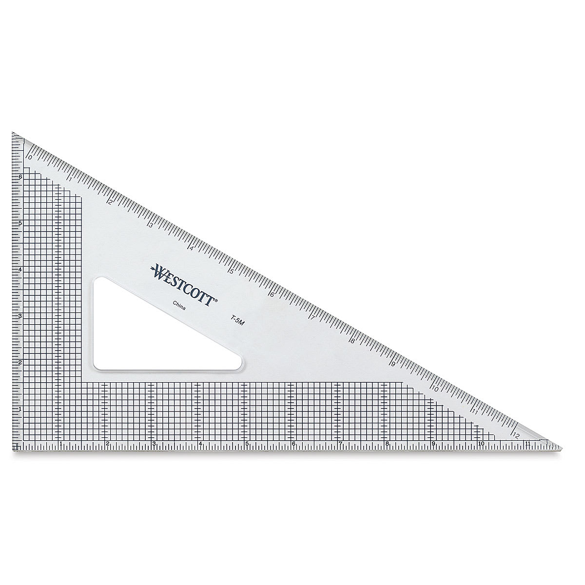 Westcott Gridded Triangle - 12", 30-60 Degree