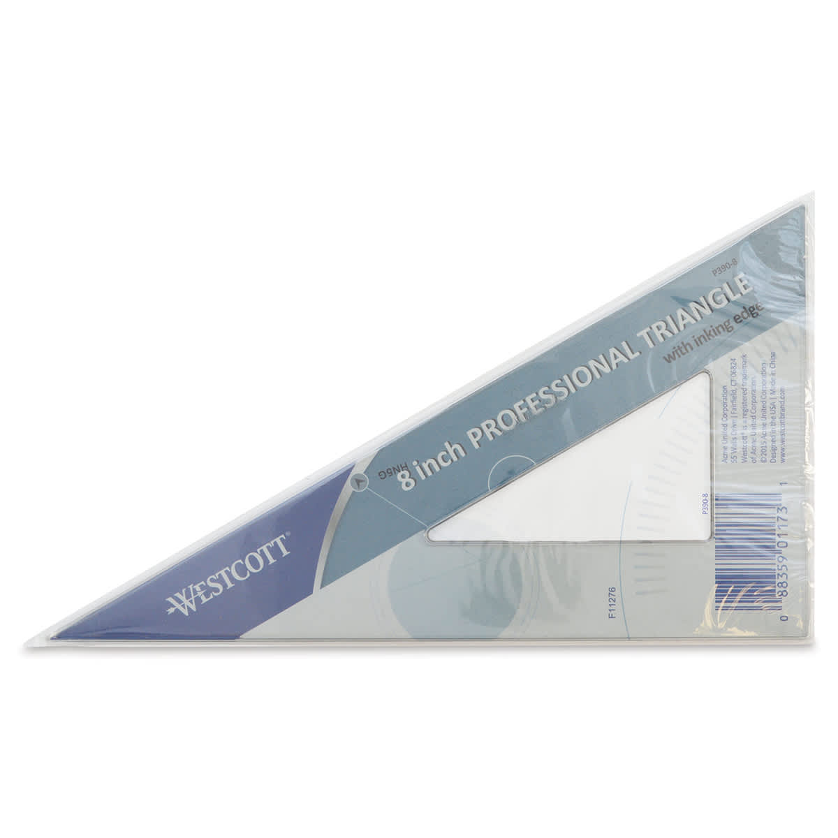 Westcott Professional Triangle - 8", 30-60 Degree - front of packaging