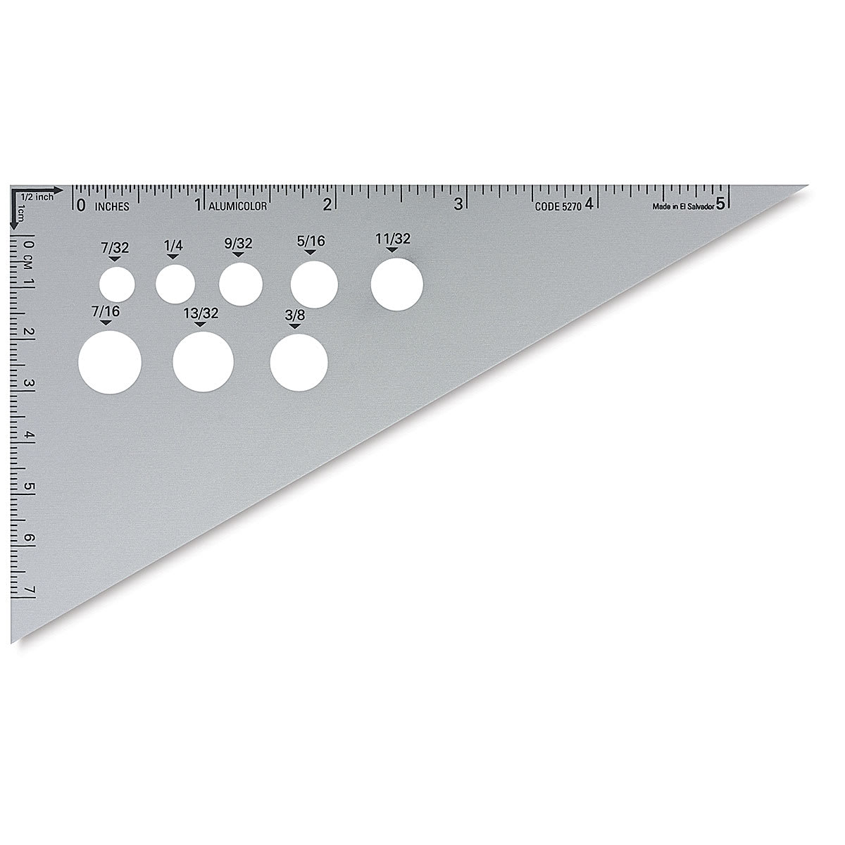 Ludwig Precision Aluminum Triangle - 6", 30-60-90 Degree