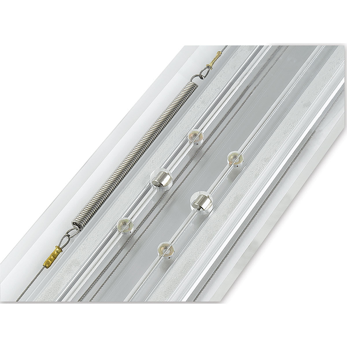 Parallel Straightedges - Underside showing rollers
