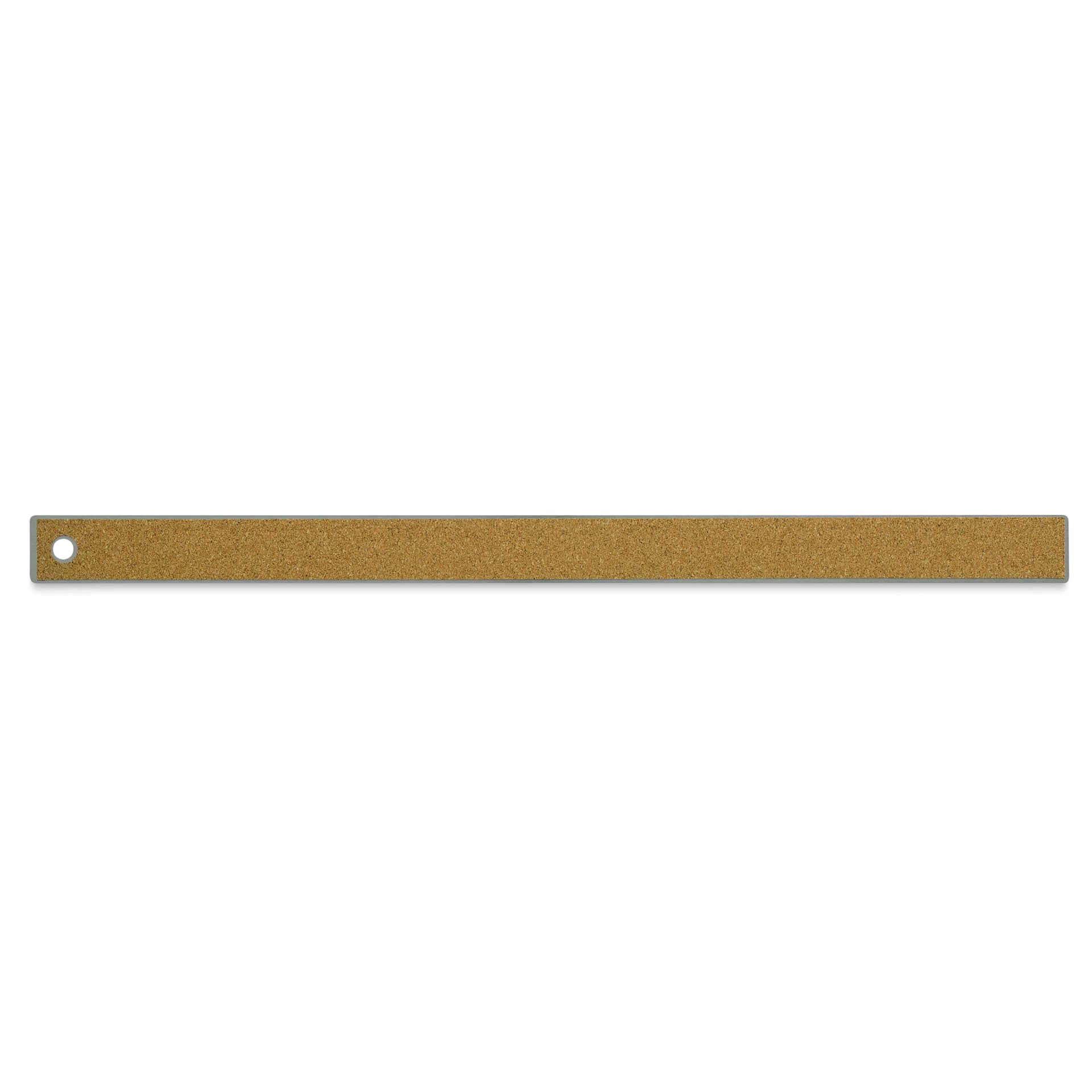Westcott Metal Zero Centering Ruler - 18" back of ruler