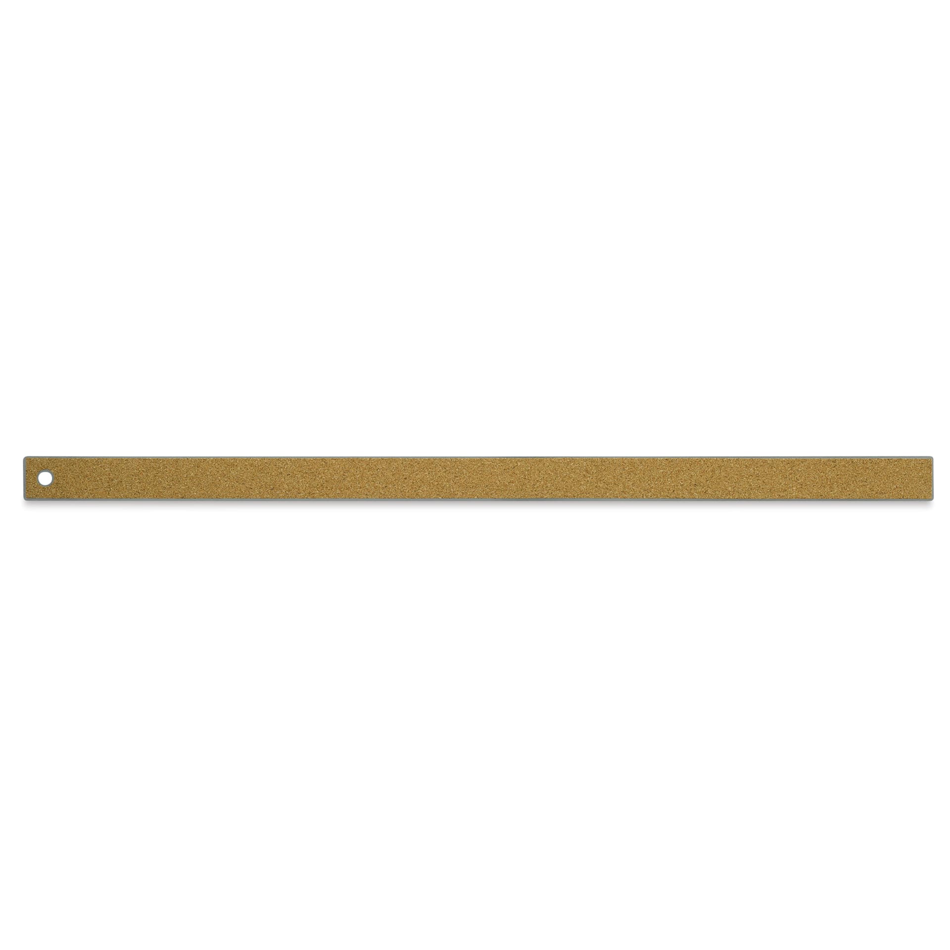 Westcott Metal Zero Centering Ruler - 24" back of ruler