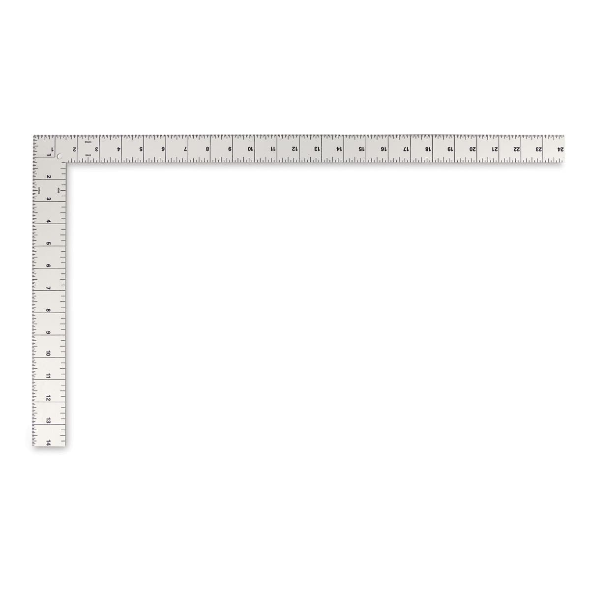 Blick Aluminum L-Square - 24" x 14" - upside down