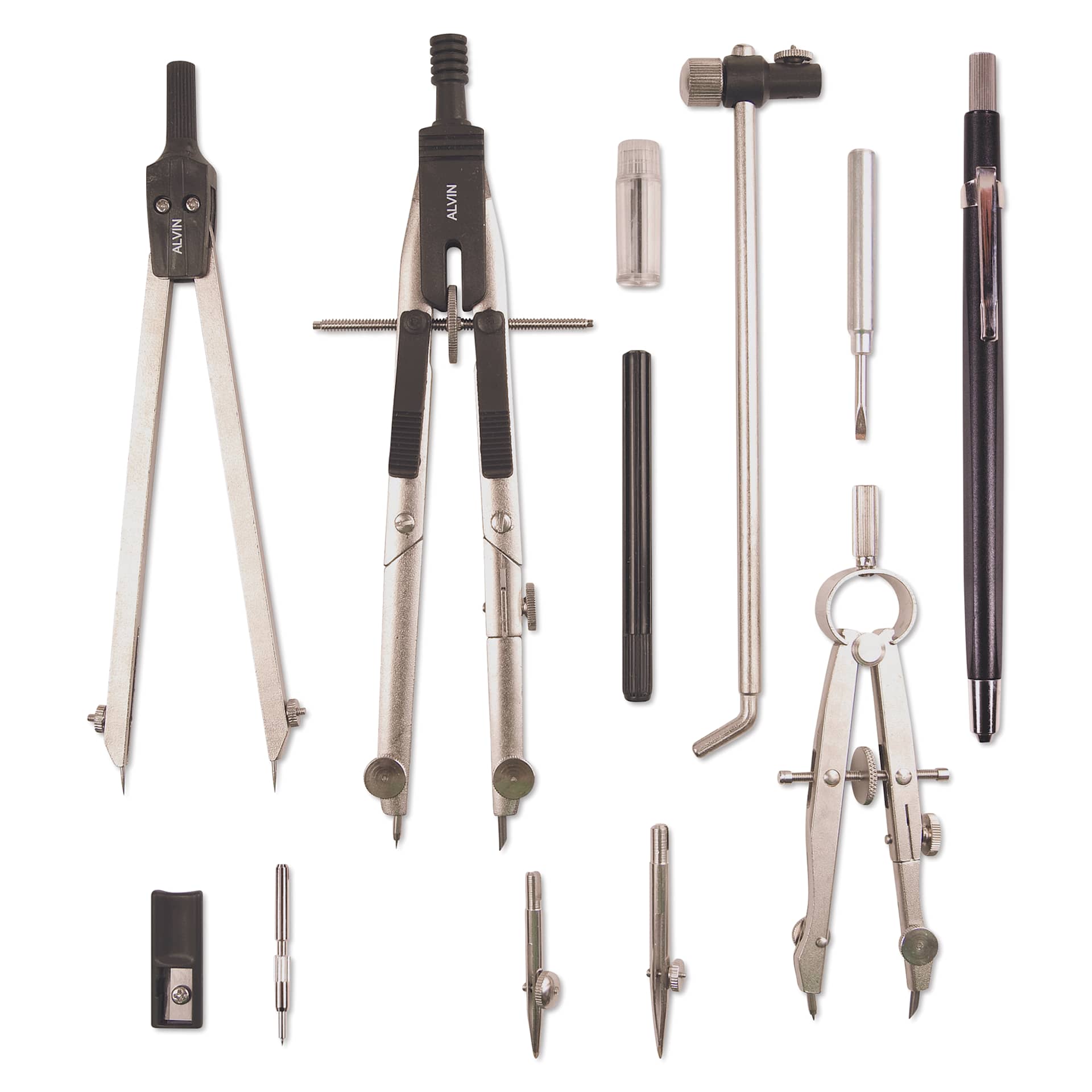 Alvin Jet-Bow Compass Set (out of packaging) Alvin Jet-Bow Compass Set (out of packaging)