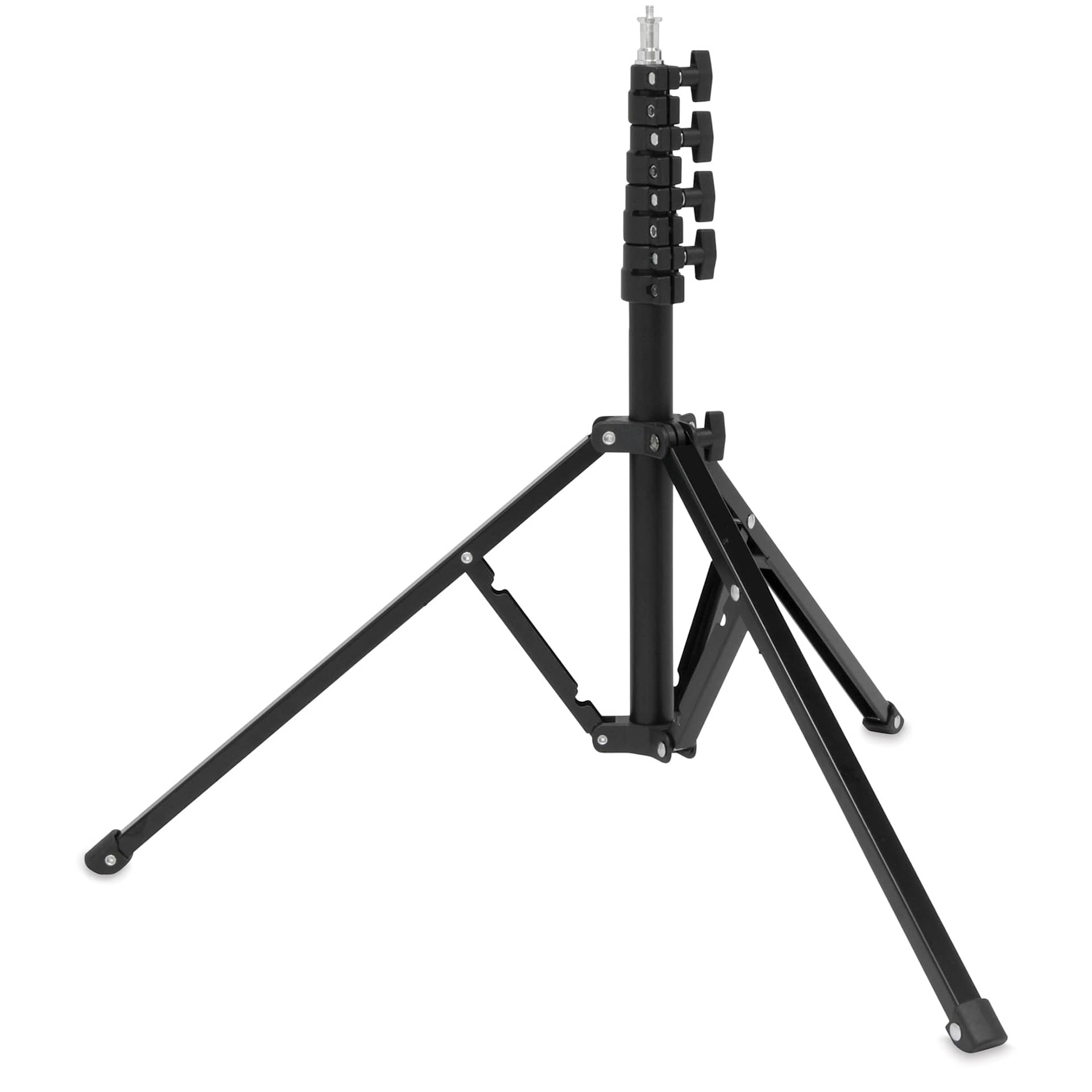 Artograph Ring Light with Floor Stand - 18" Diameter, opened legs of the tripod stand. 